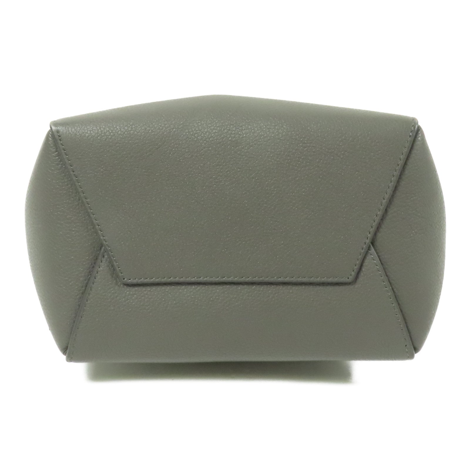 CELINE 牛皮皮革Sangle Bucket金扣肩背袋