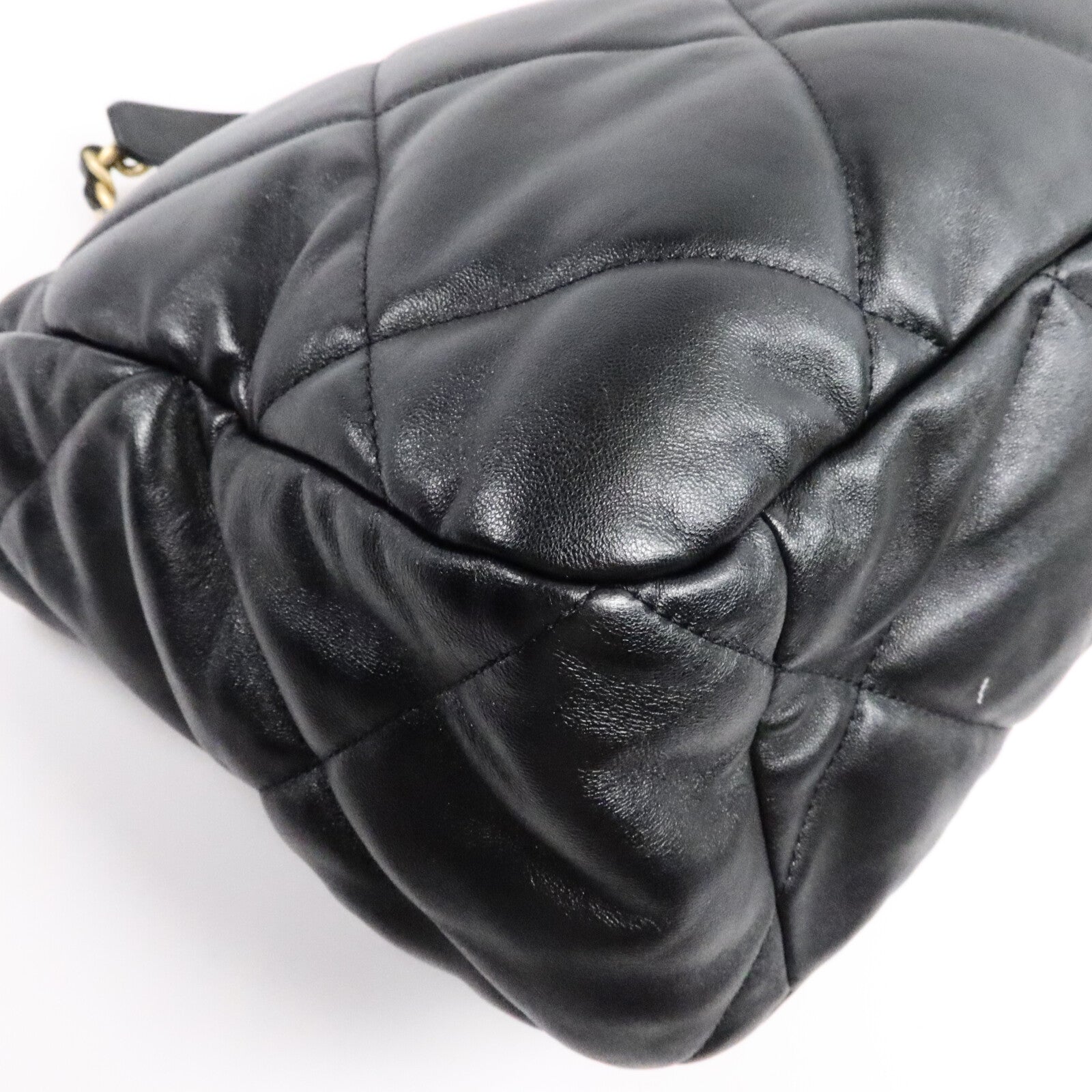 CHANEL 羊皮皮革Chanel 19 Large Shoulder Bag手挽肩背兩用袋