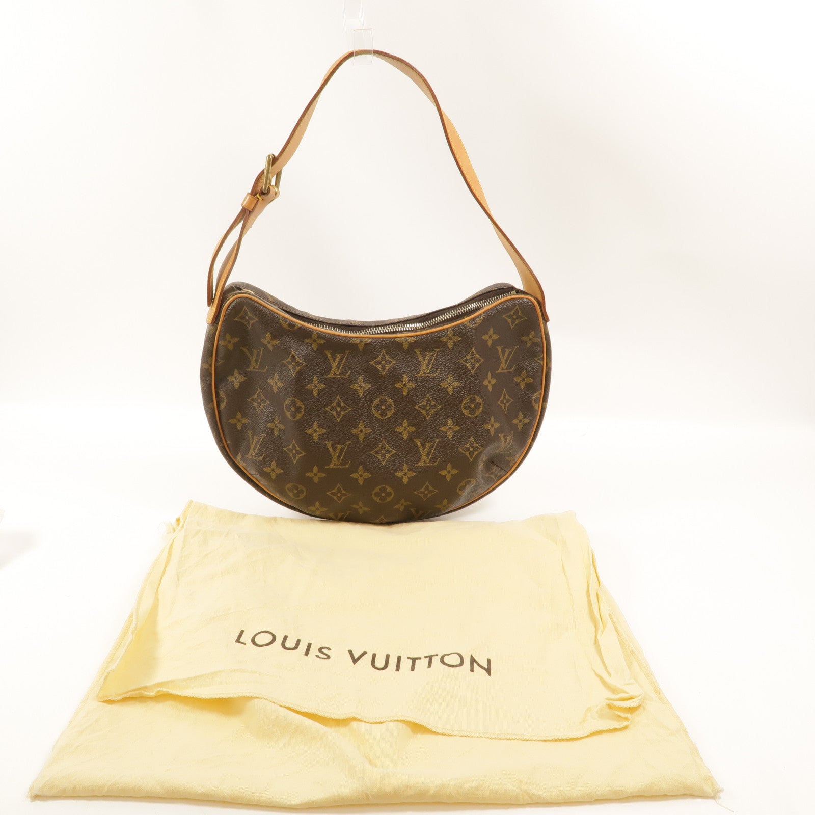 LOUIS VUITTON Monogram Croissant MM肩背袋