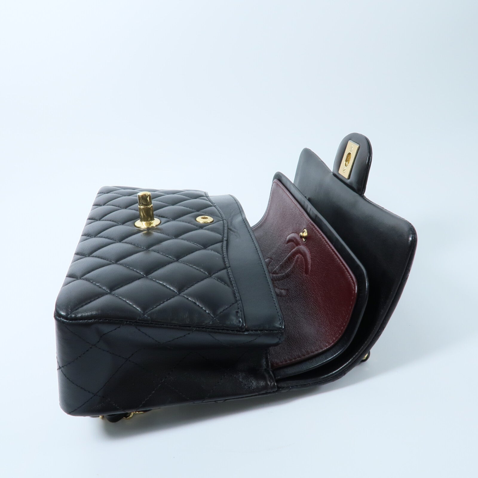 CHANEL 羊皮皮革Classic 23鏈帶肩背袋