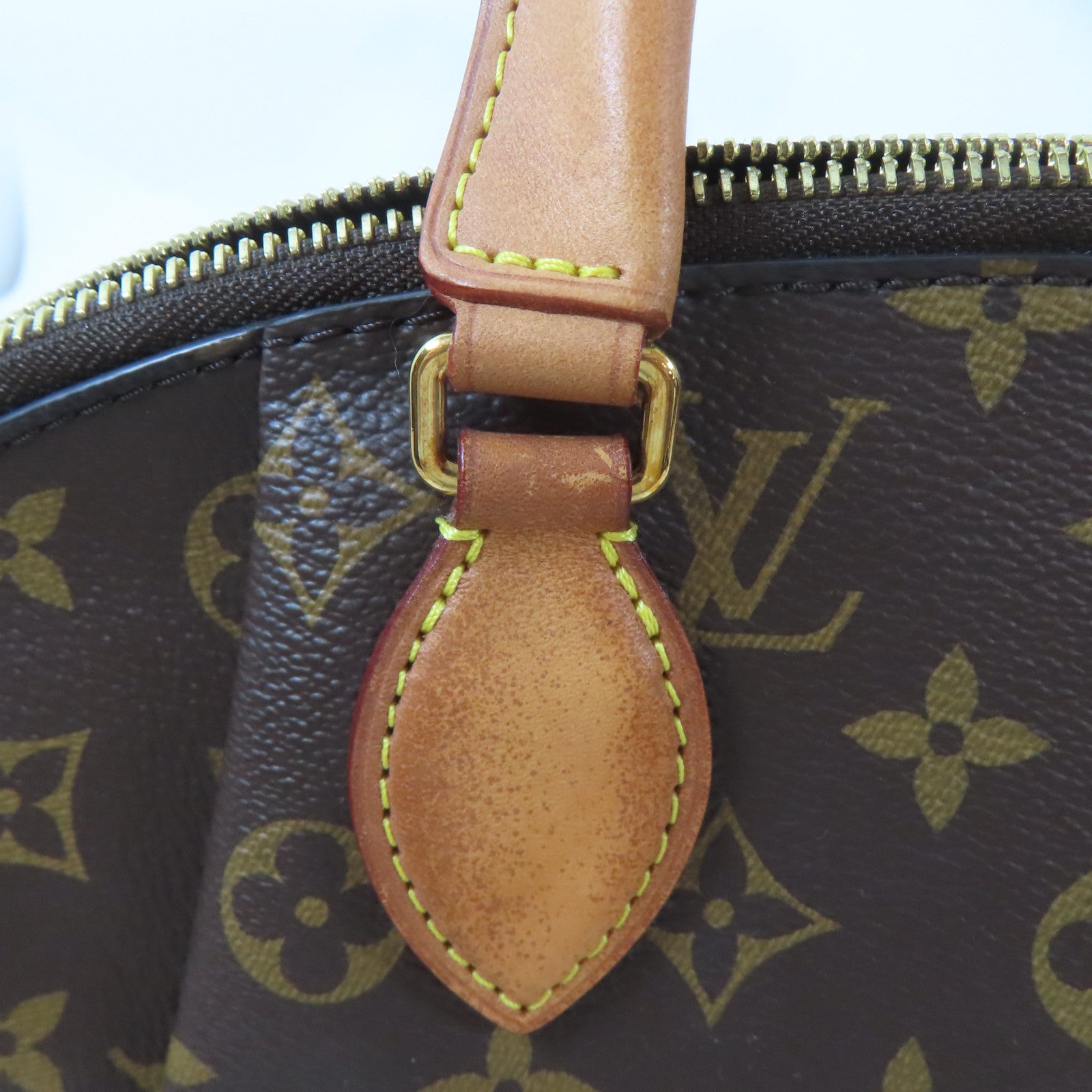LOUIS VUITTON 【激減優惠】Monogram Rivoli PM金扣手挽肩背兩用袋棕色