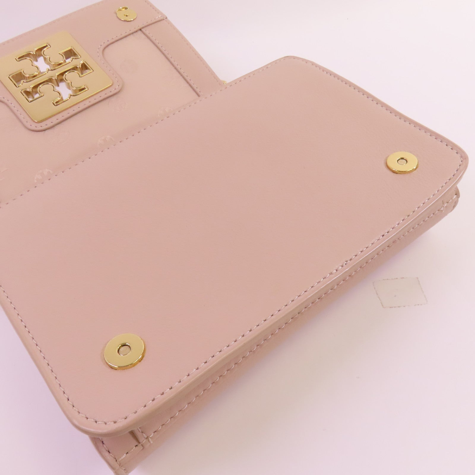 Tory Burch 牛皮皮革Shoulder Bag金扣肩背袋