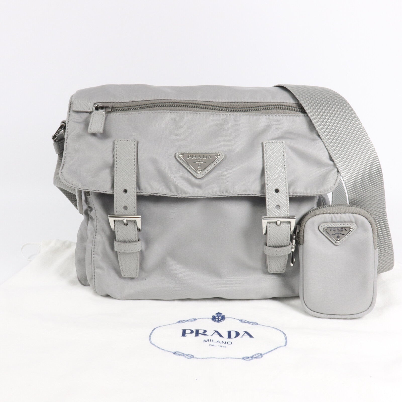 PRADA 尼龍Re-Nylon Shoulder Bag肩背袋