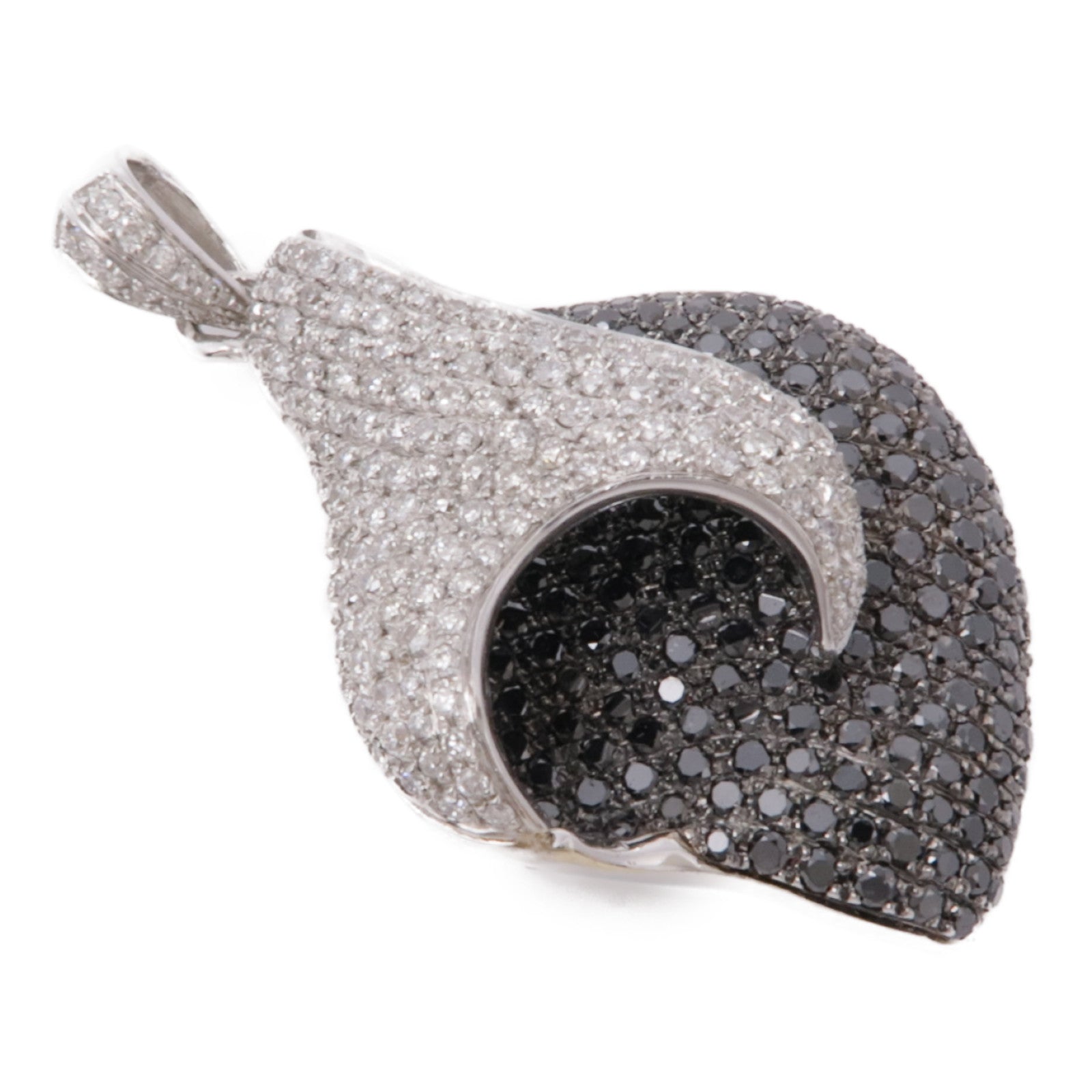 JEWELRY 18K白金Diamond Pendant Top鑽石吊墜