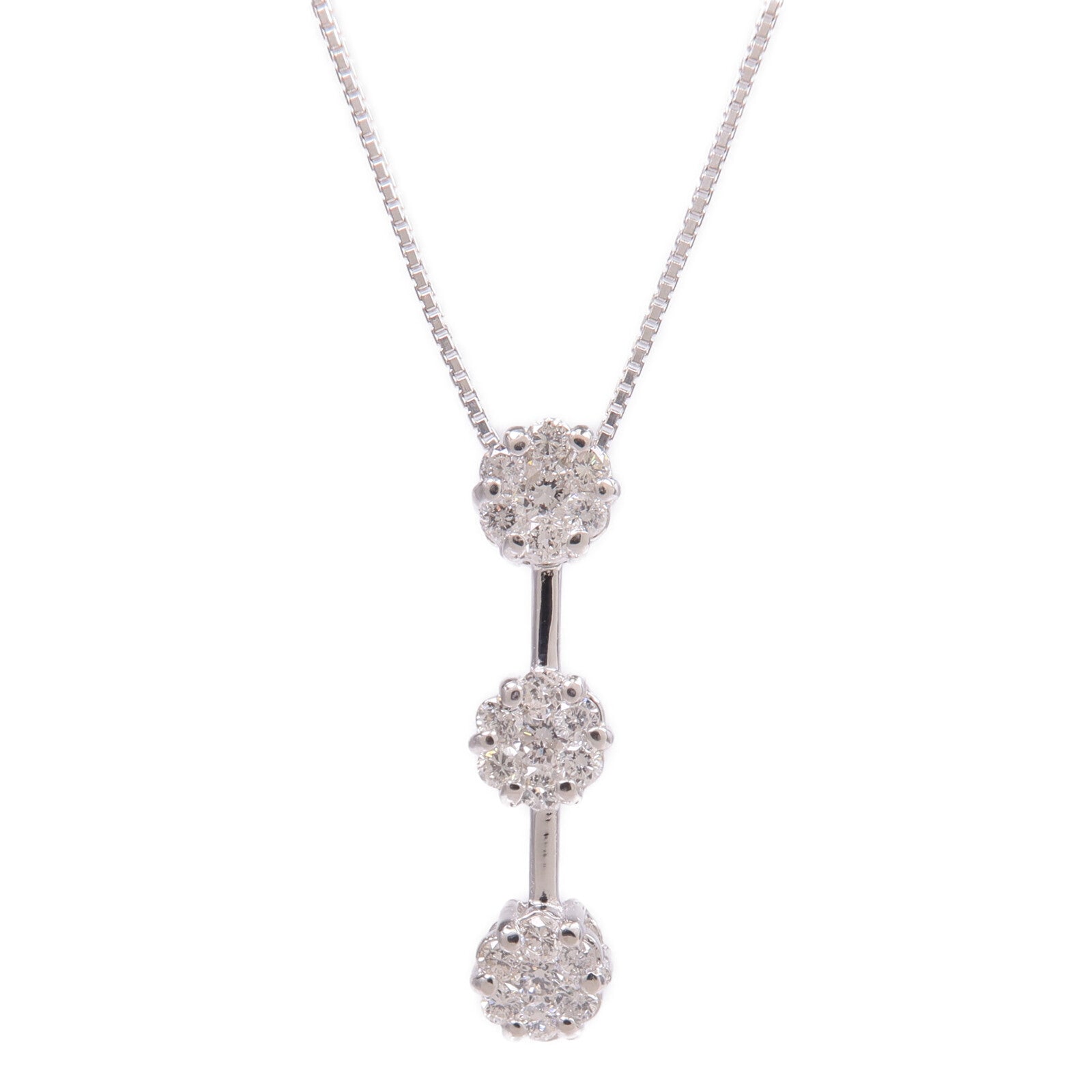 JEWELRY 【激減優惠】18K白金Diamond Necklace鑽石項鍊