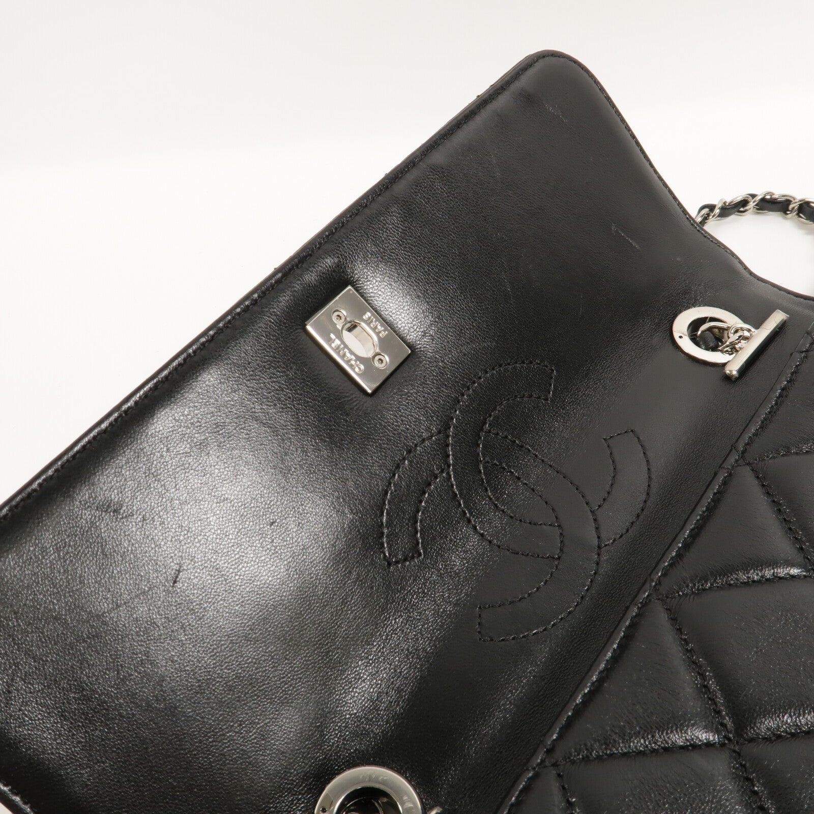 CHANEL 羊皮皮革Trendy CC Flap Bag鏈帶肩背袋