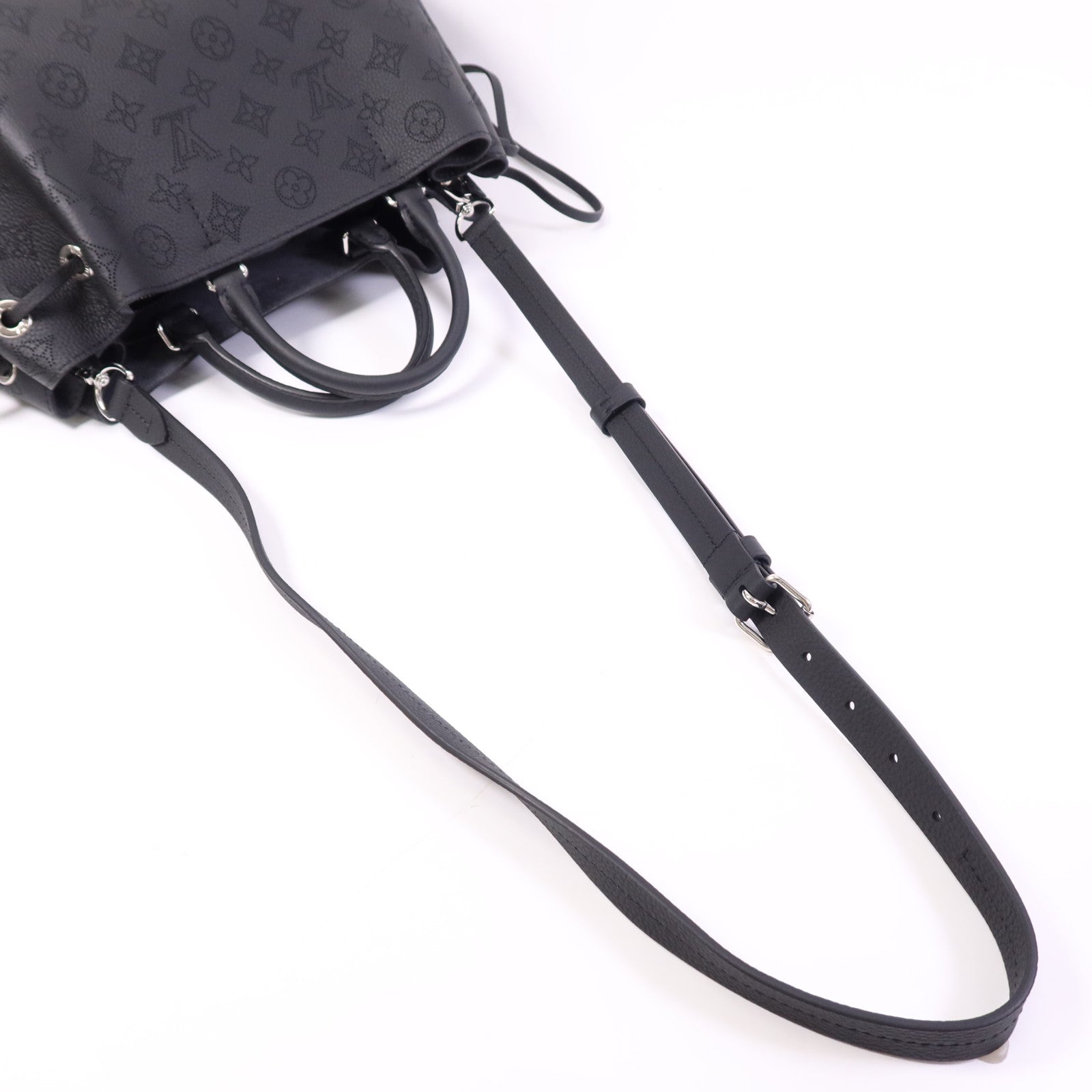 LOUIS VUITTON Mahina Bella Tote銀扣手挽肩背兩用袋