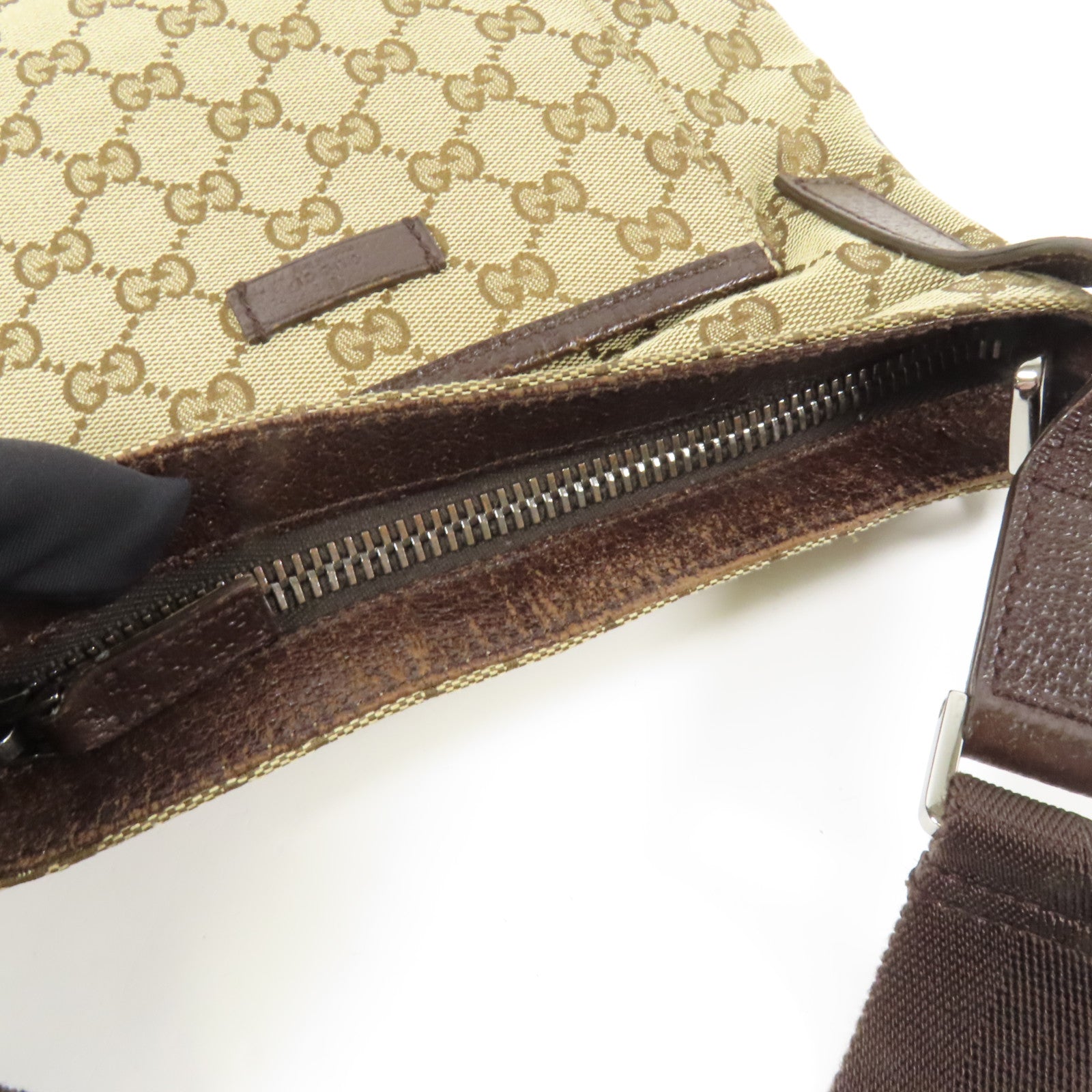 GUCCI 帆布Shoulder Bag肩背袋