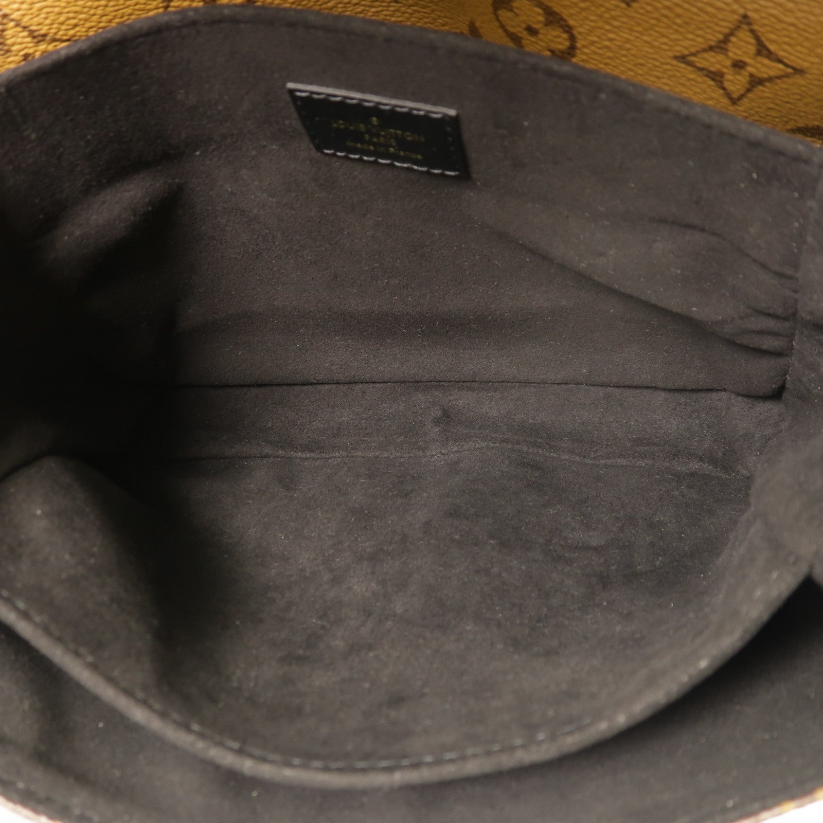 LOUIS VUITTON Monogram Reverse Pochette Metis金扣手挽肩背兩用袋