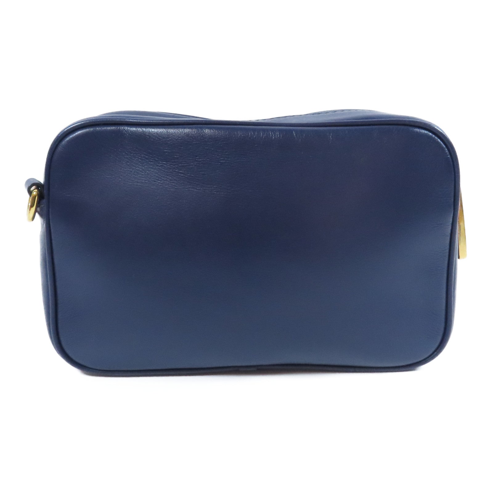MARC JACOBS 【激減優惠】牛皮皮革Shoulder Bag金扣肩背袋藍色/粉紅色