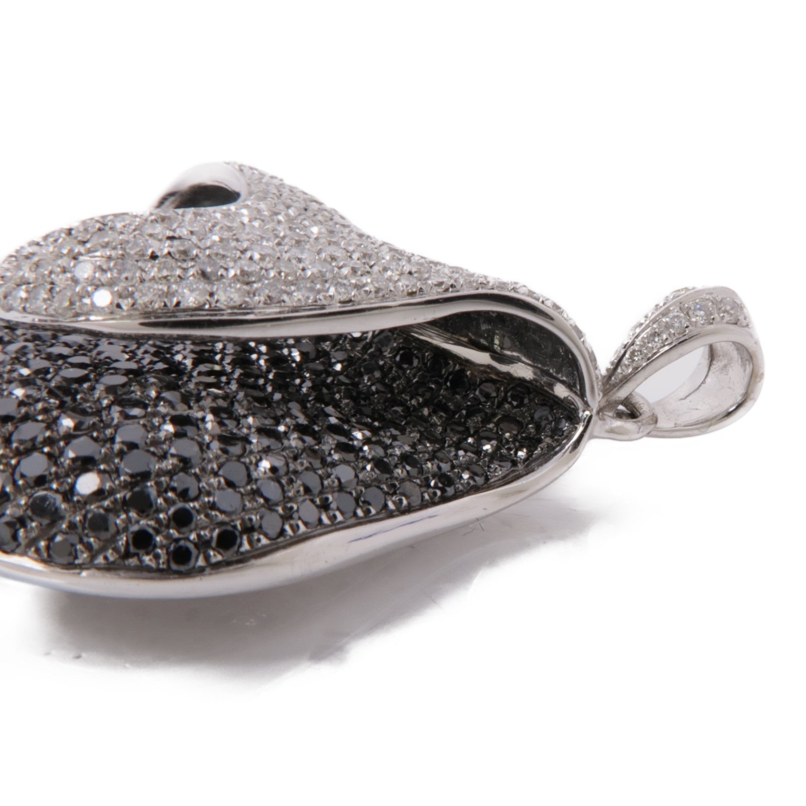 JEWELRY 【激減優惠】18K白金Diamond Pendant Top鑽石吊墜