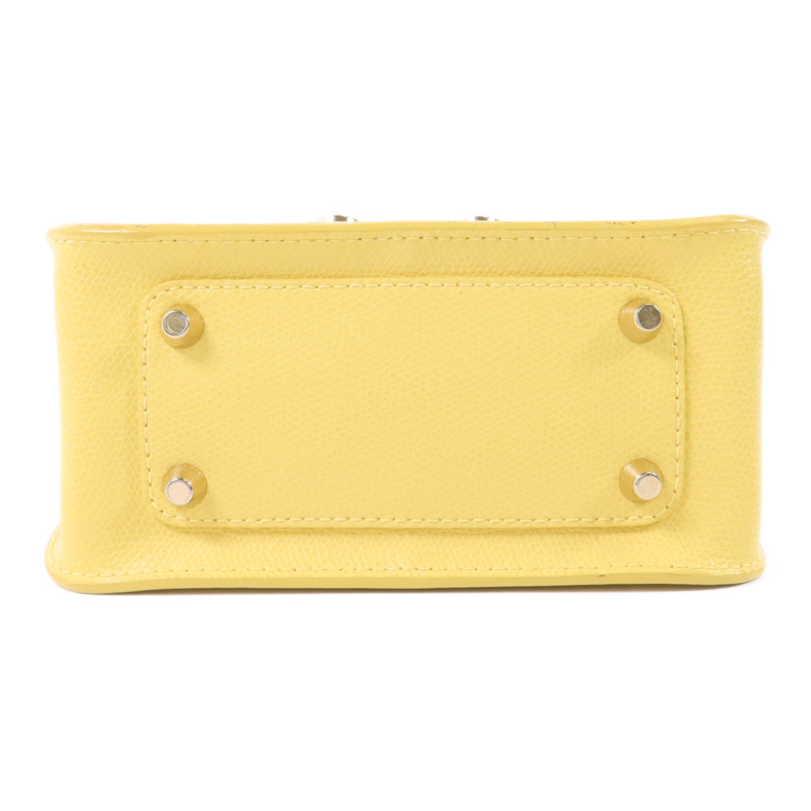 Furla 牛皮皮革Chain Shoulder Bag金扣鏈帶肩背袋