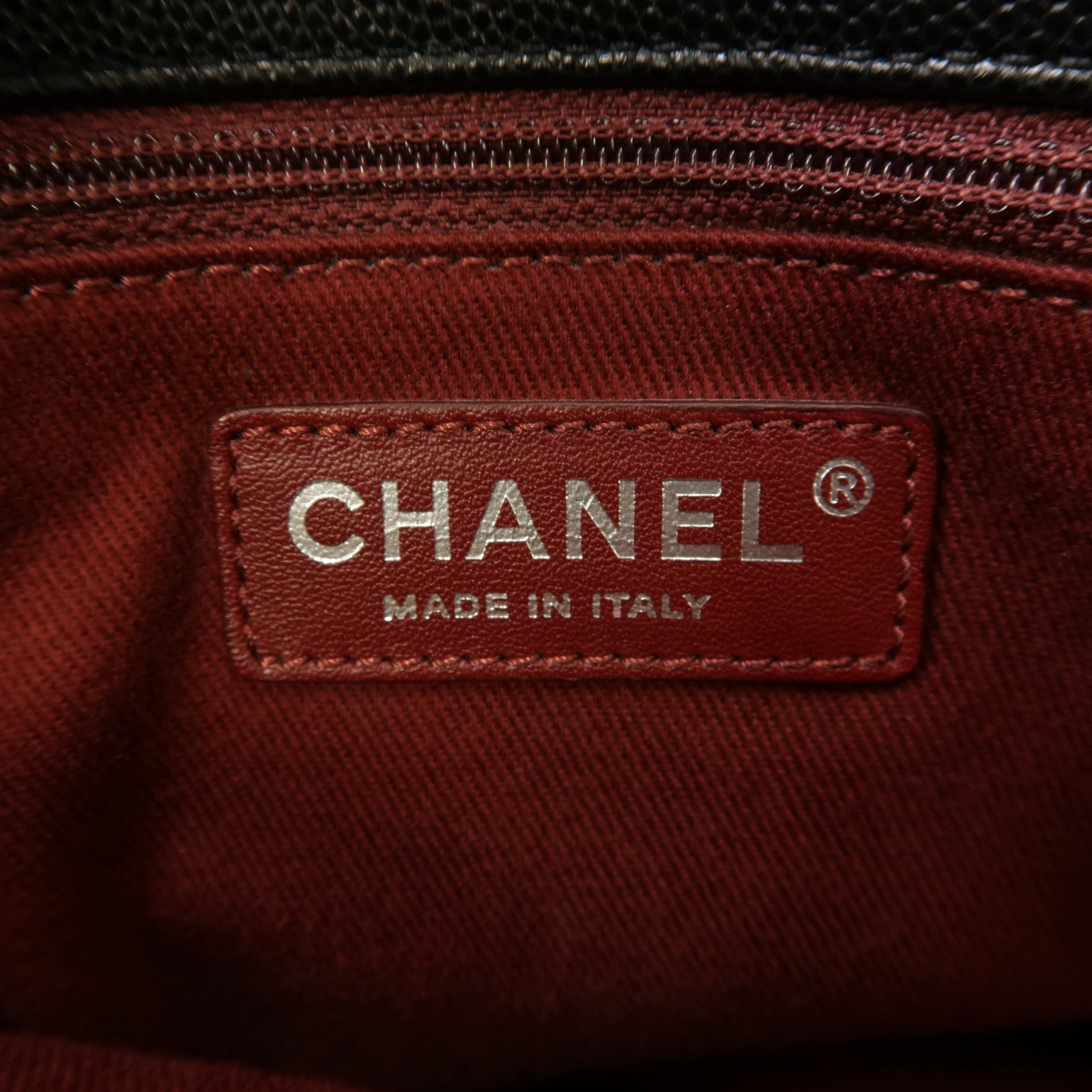 CHANEL 菱格Caviar皮革CoCo Handle銀扣手挽肩背兩用袋黑色