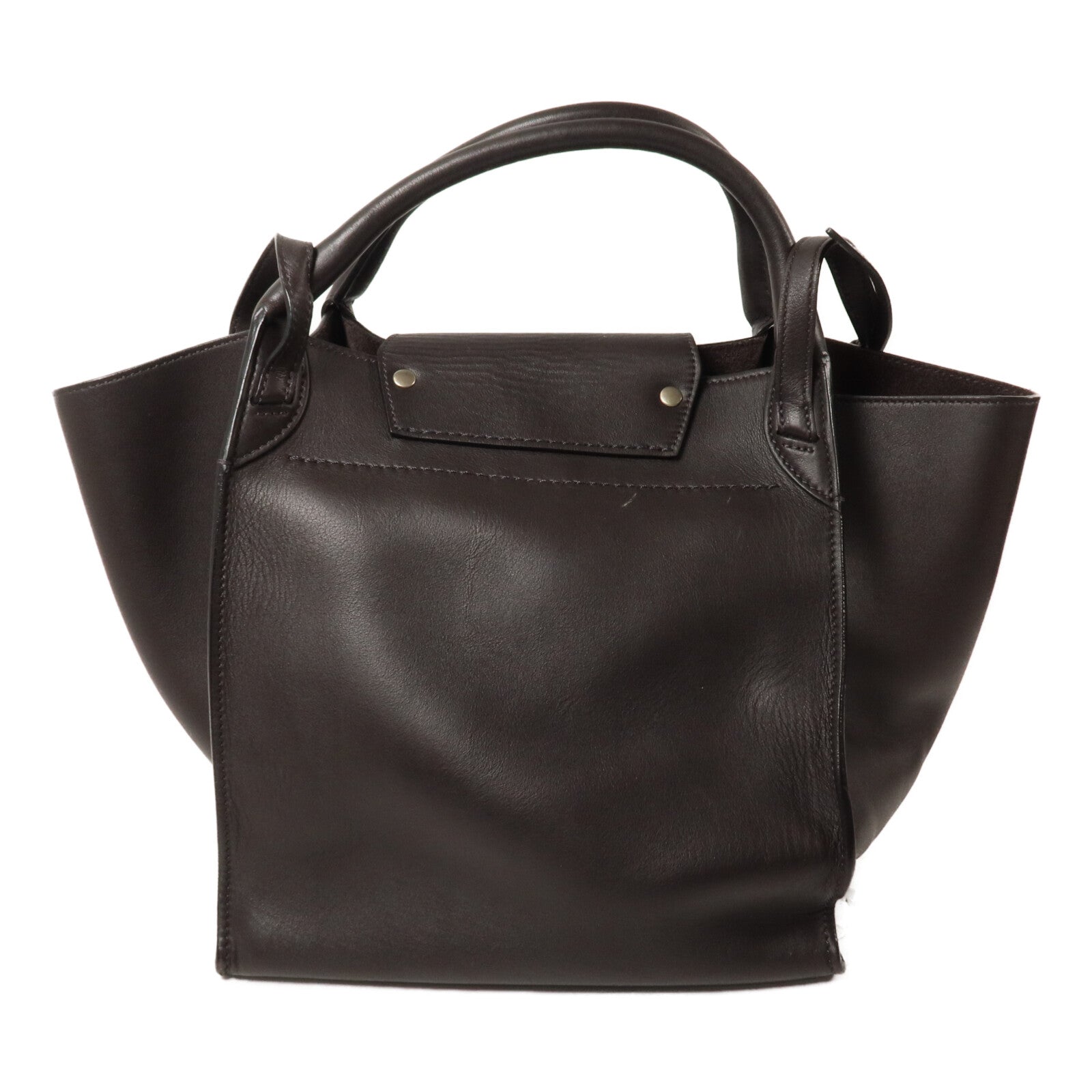 CELINE 牛皮皮革Big Bag Bucket手挽肩背兩用袋
