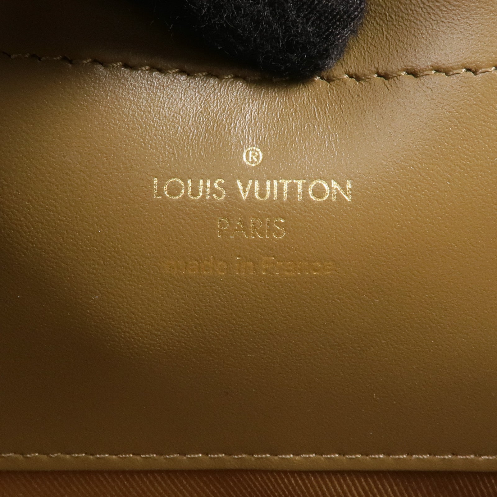 LOUIS VUITTON Monogram Utility金扣手挽肩背兩用袋棕色