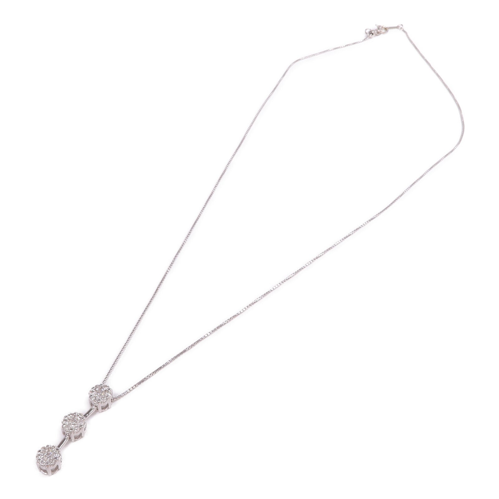 JEWELRY 【激減優惠】18K白金Diamond Necklace鑽石項鍊
