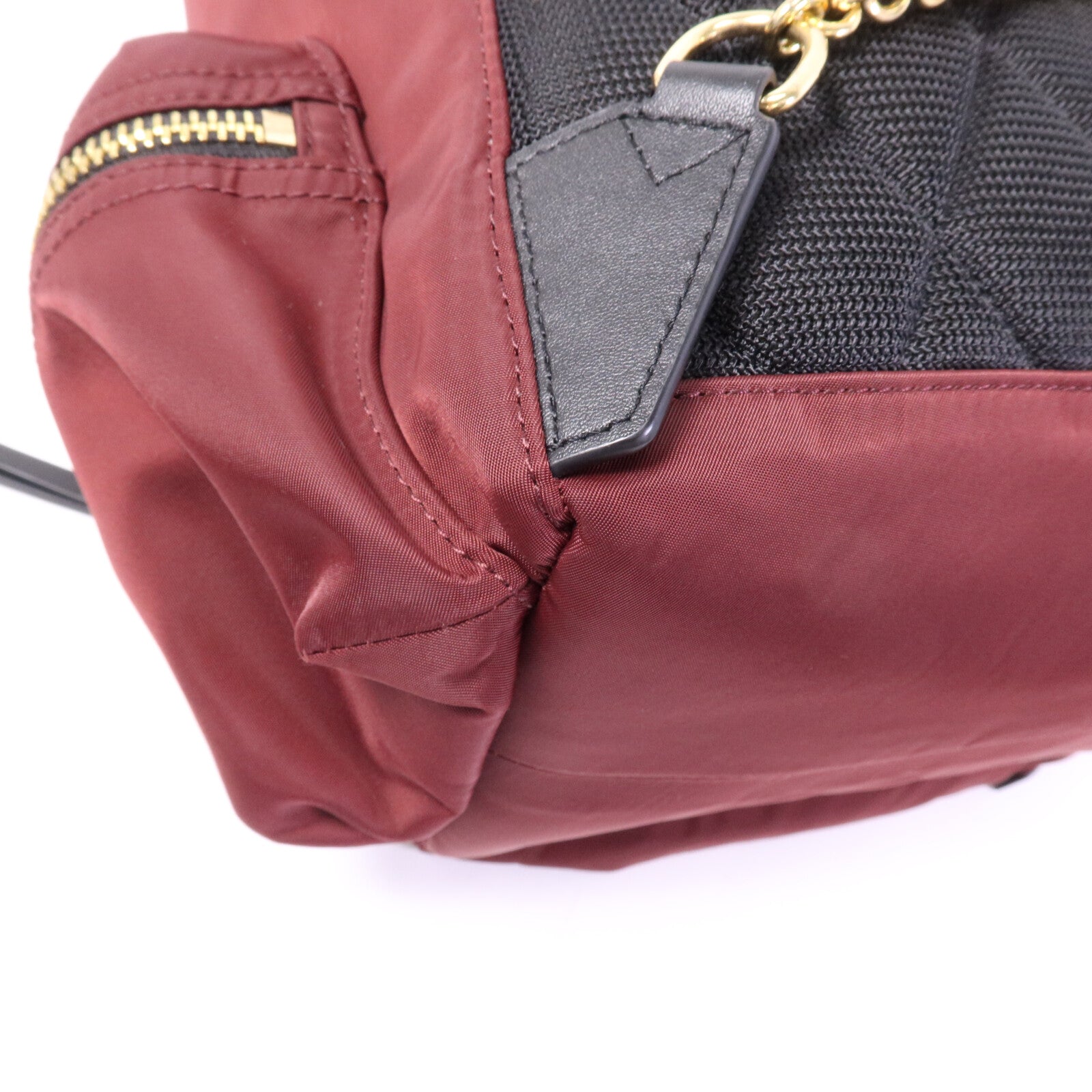 BURBERRY 尼龍Backpack金扣背包