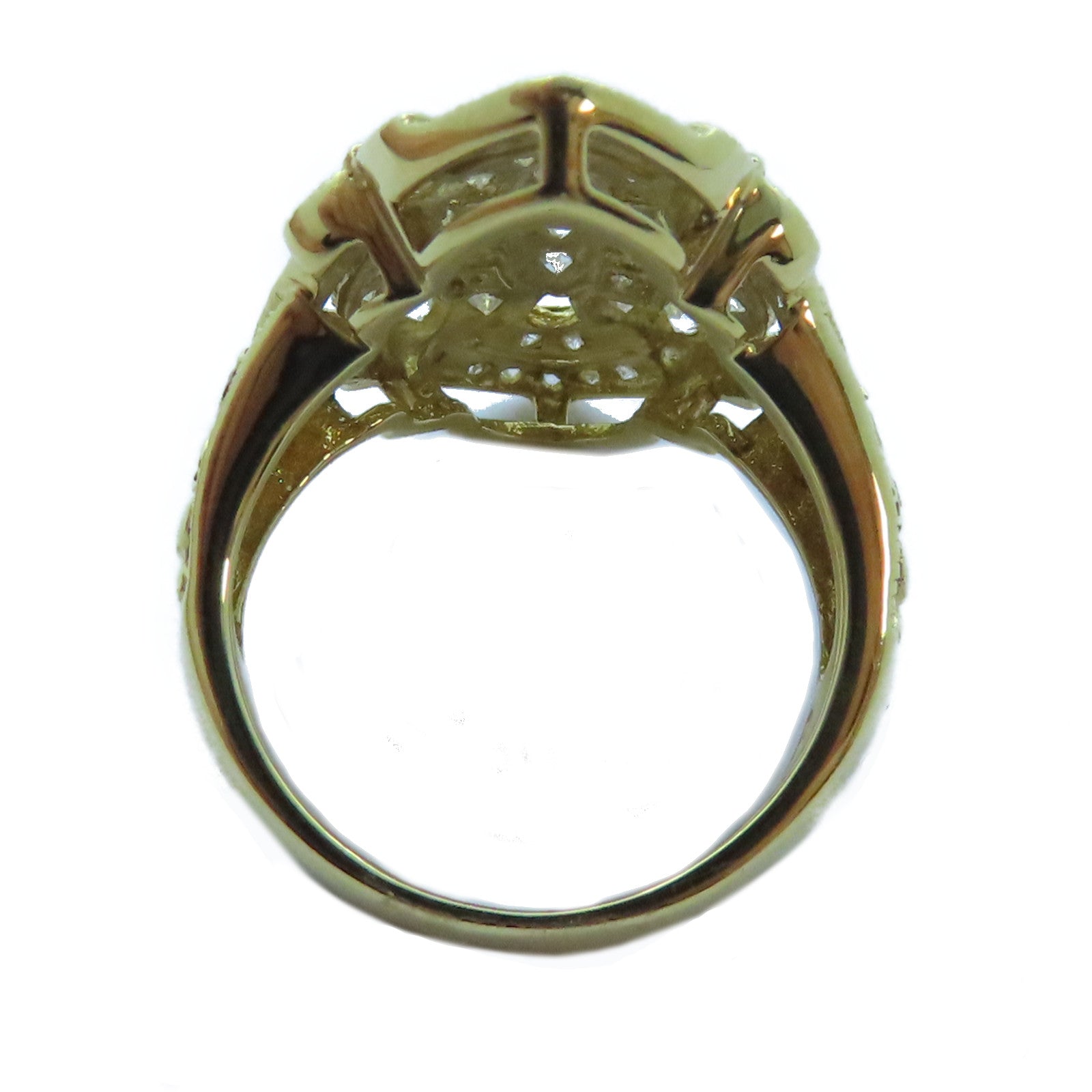 JEWELRY 【激減優惠】18K黃金Diamond Ring 1.00ct鑽石戒指US#4.5