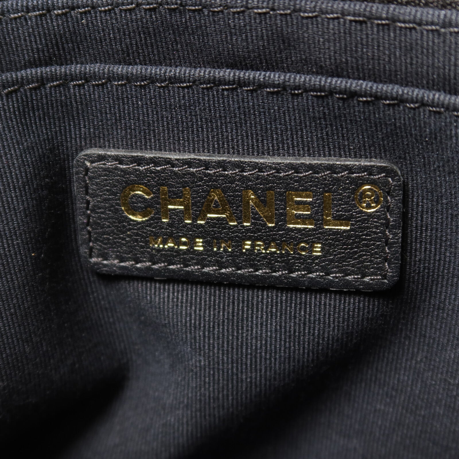 CHANEL 羊皮皮革/Tweed Chain Shoulder Bag鏈帶手挽肩背兩用袋