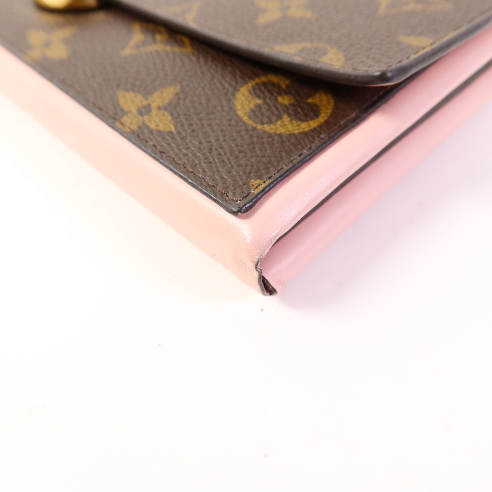 LOUIS VUITTON Monogram Long Bifold Wallet金扣長錢包
