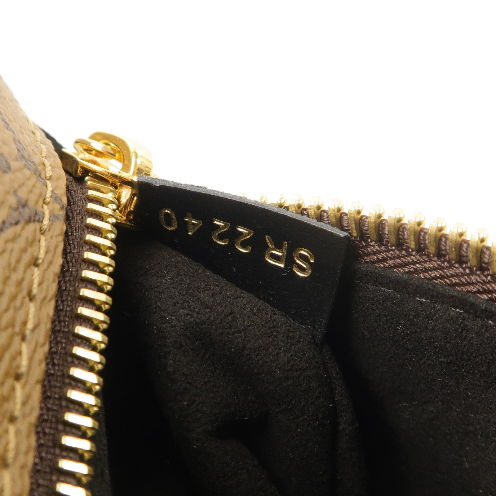LOUIS VUITTON Monogram Reverse Pochette Metis金扣手挽肩背兩用袋