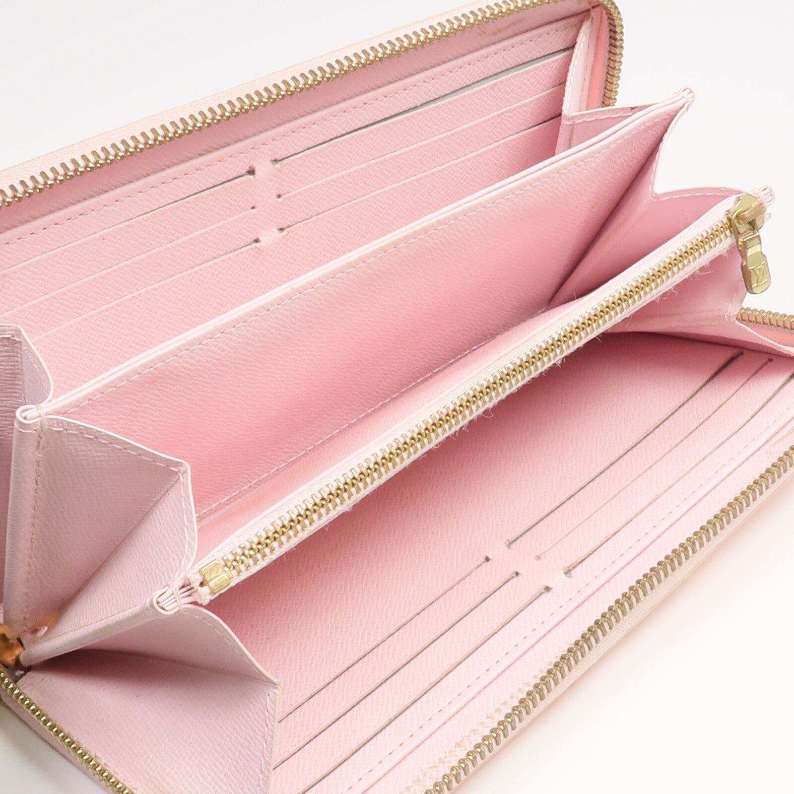 LOUIS VUITTON Monogram By The Pool Zippy Wallet金扣長錢包