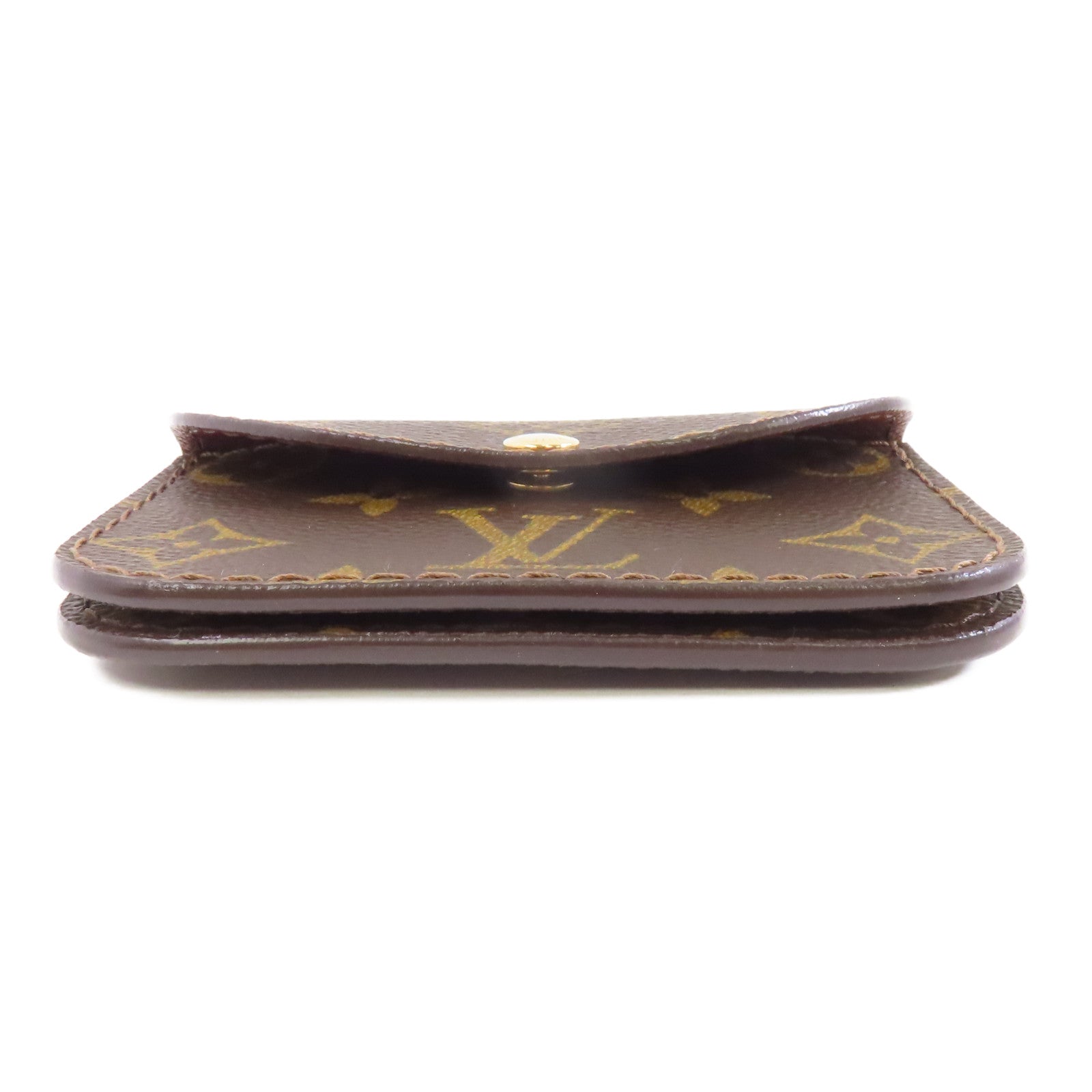 LOUIS VUITTON Monogram Ceinture Pochette#80金扣腰包啡色