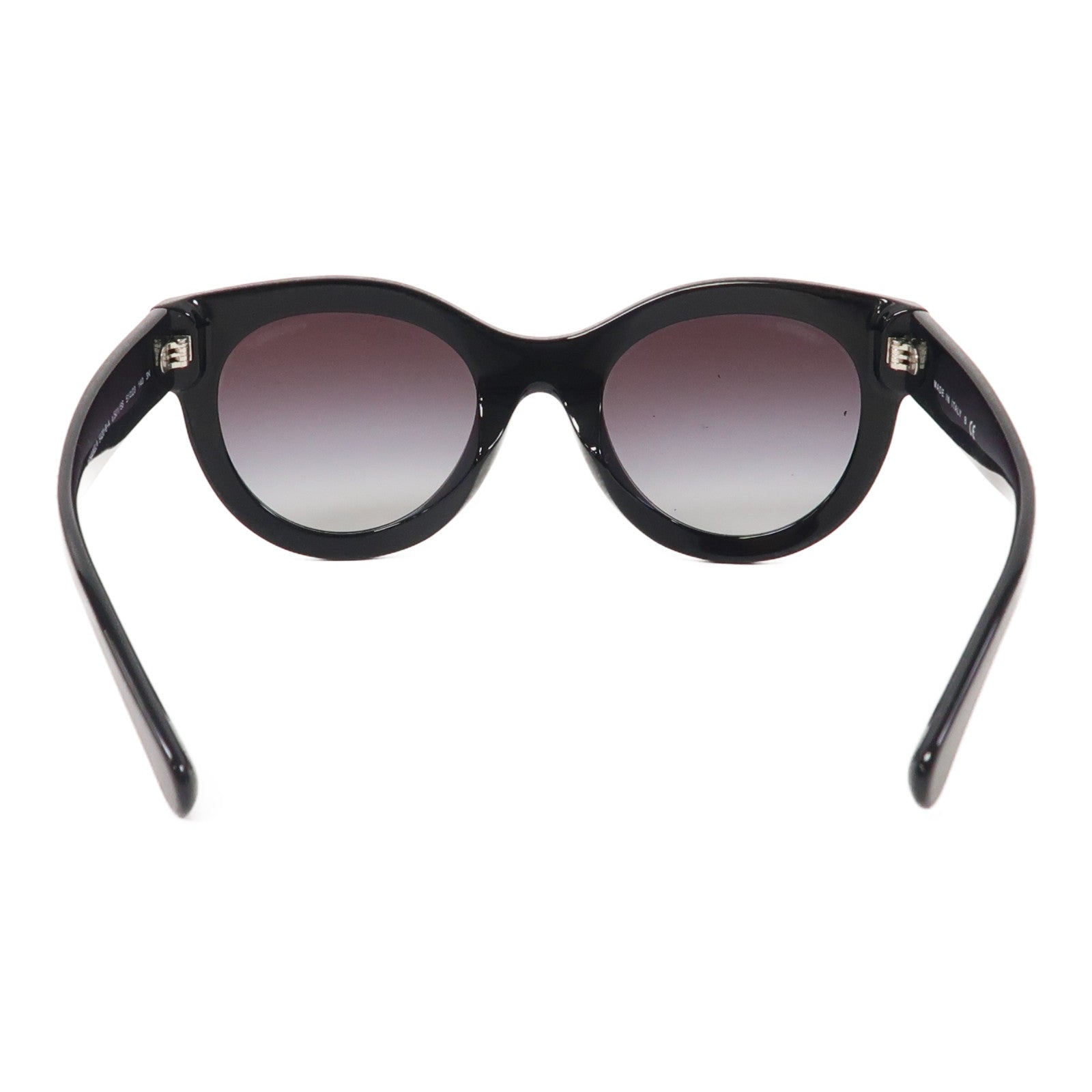 CHANEL 【激減優惠】PVC Crystal CC Sunglass太陽眼鏡黑色
