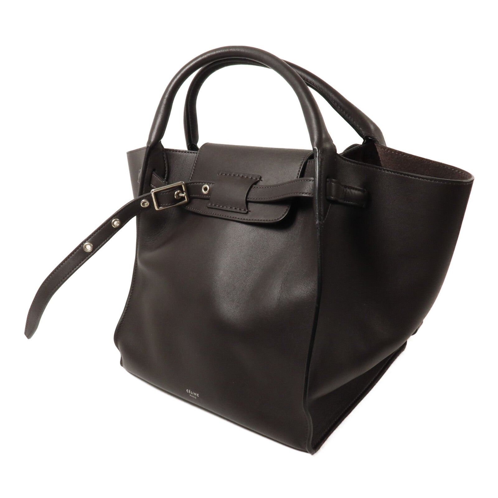 CELINE 牛皮皮革Big Bag Bucket手挽肩背兩用袋