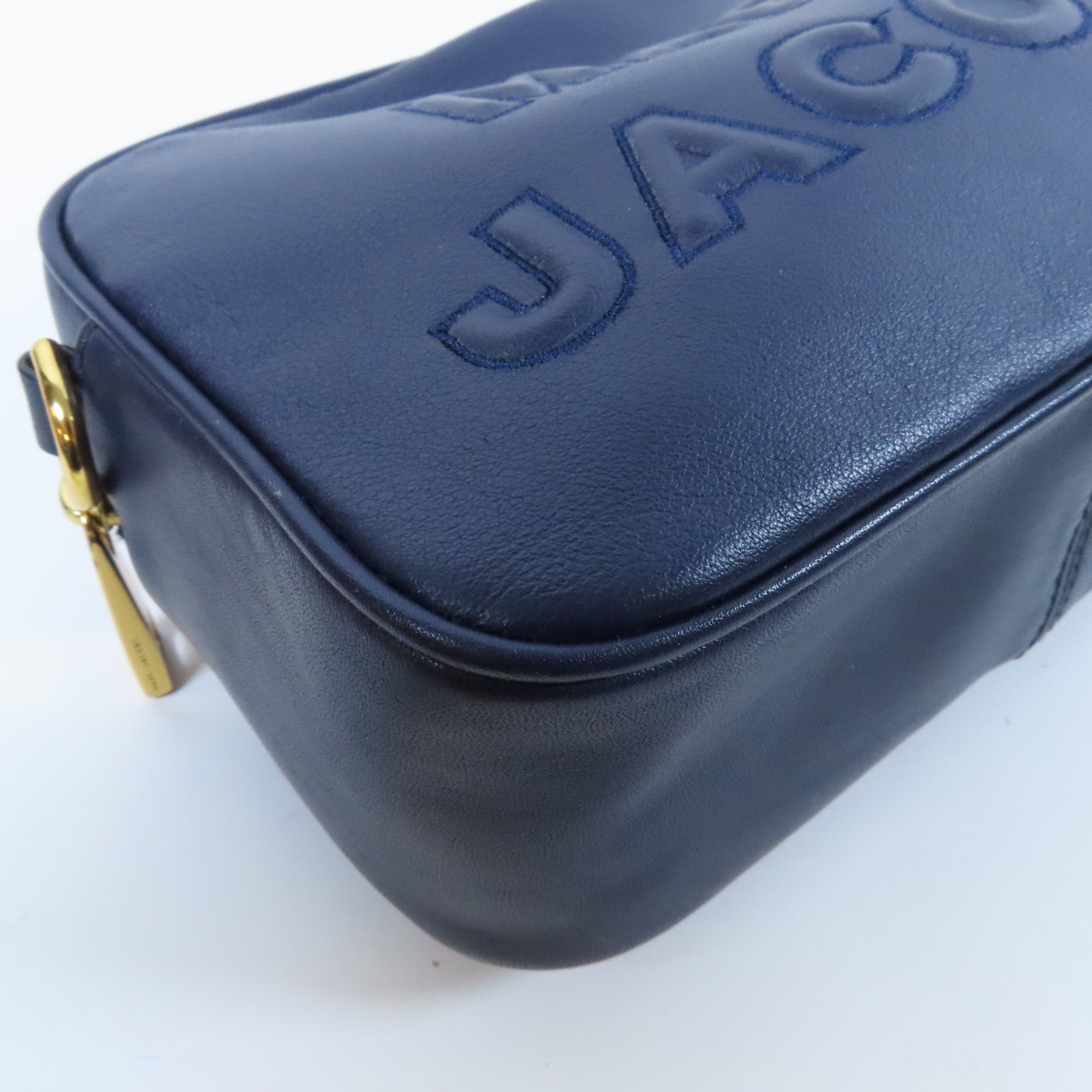 MARC JACOBS 【激減優惠】牛皮皮革Shoulder Bag金扣肩背袋藍色/粉紅色