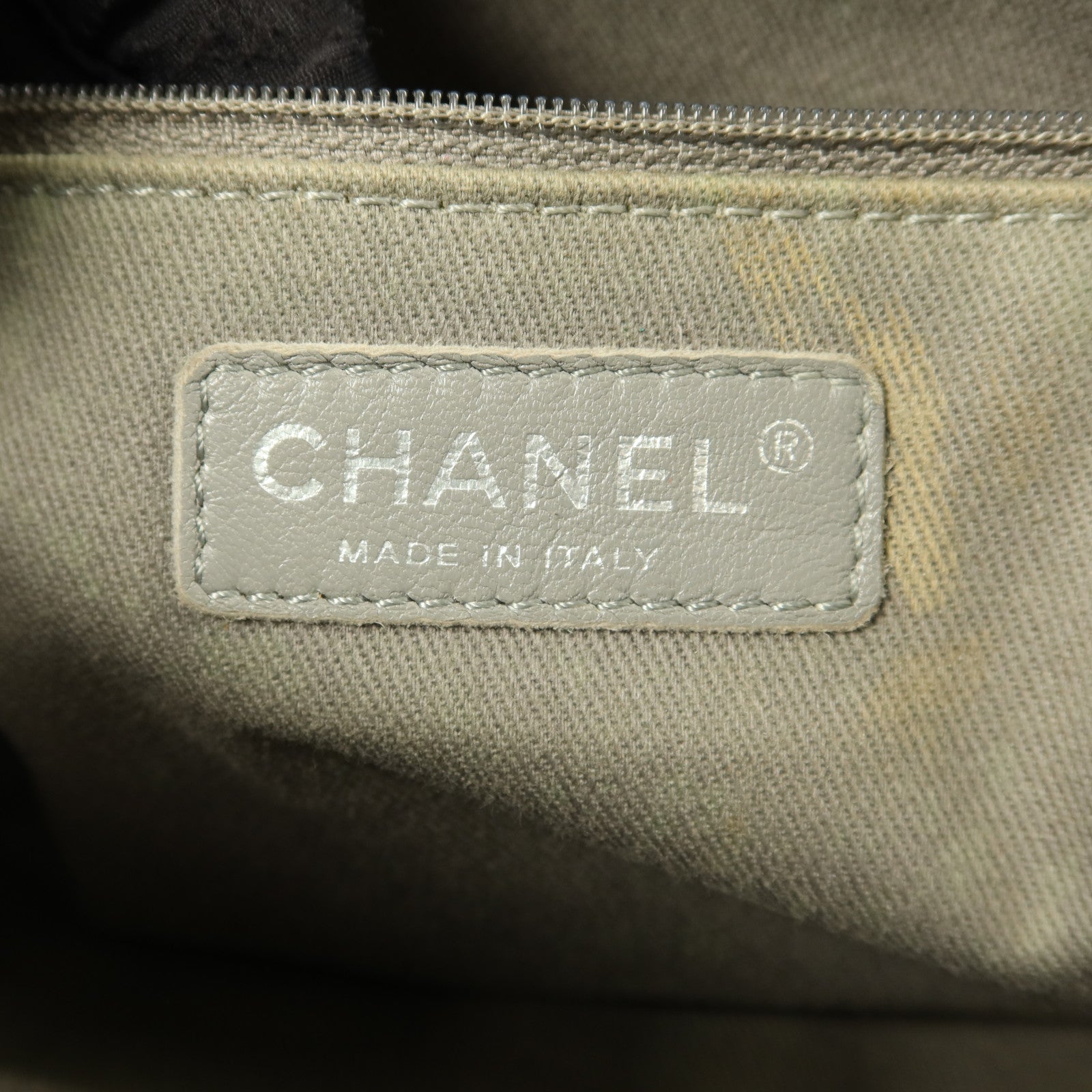 CHANEL 牛皮皮革Matelasse Chain Shoulder銀扣肩背袋