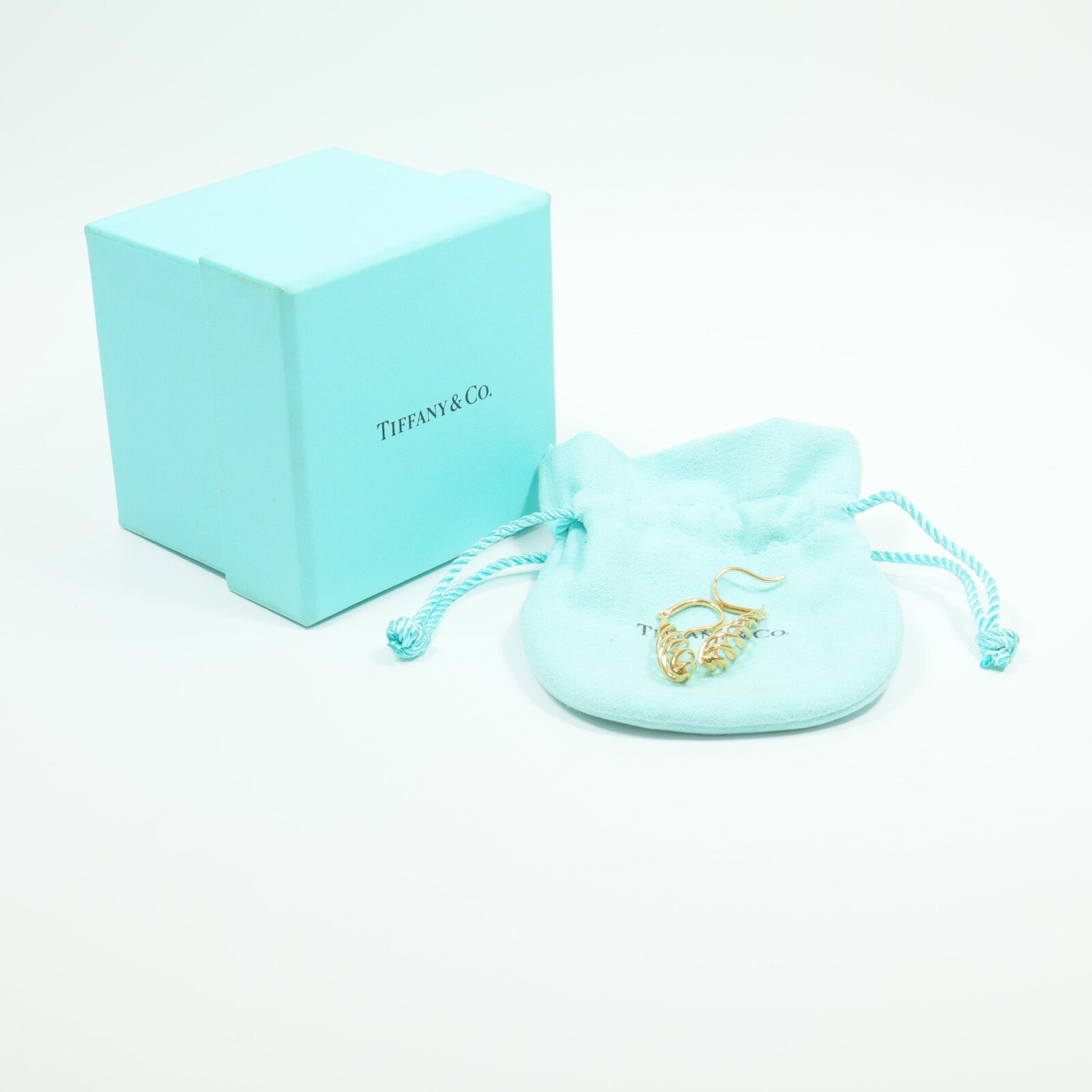 TIFFANY＆CO 18K黃金Paloma Picasso Earrings耳環