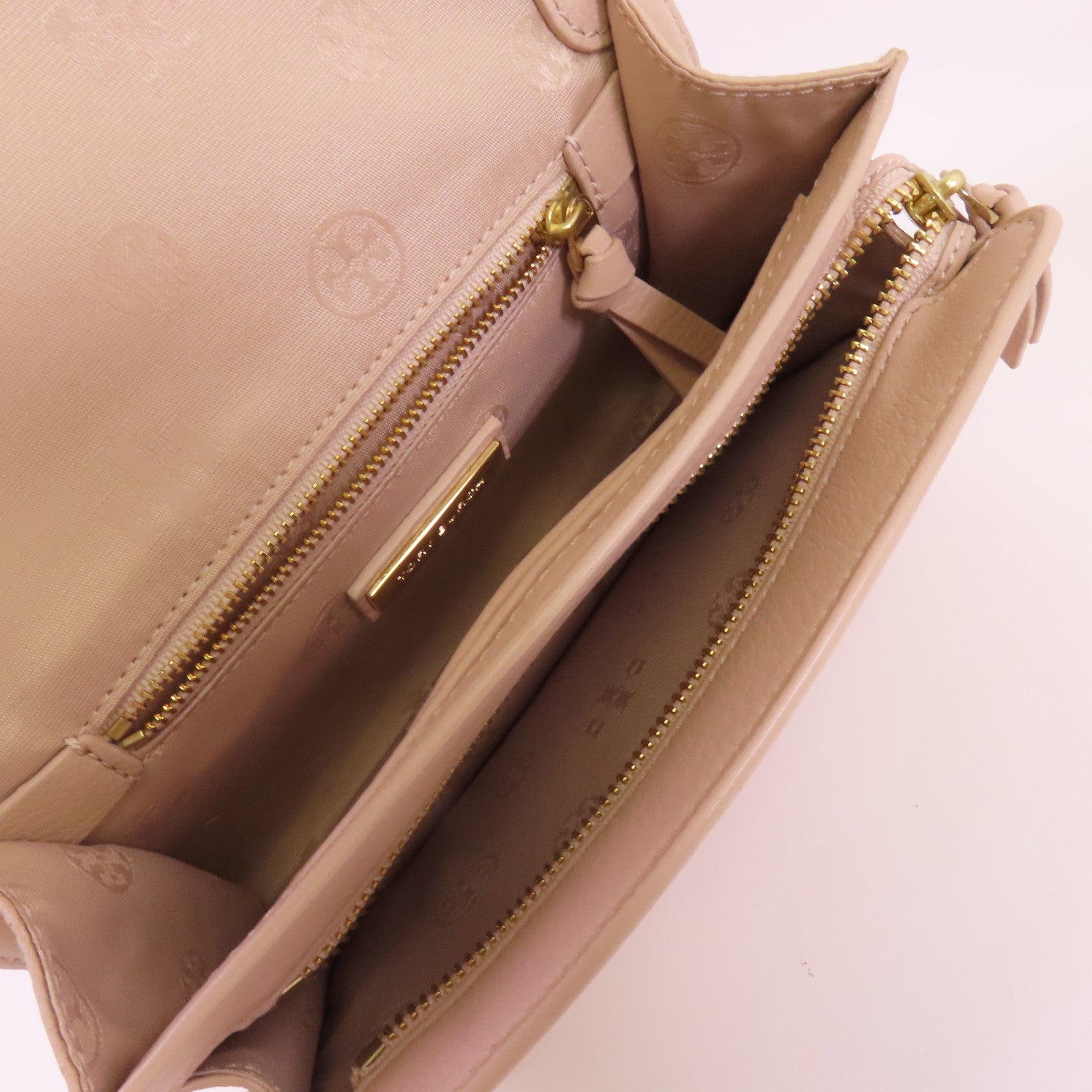 Tory Burch 牛皮皮革Shoulder Bag金扣肩背袋