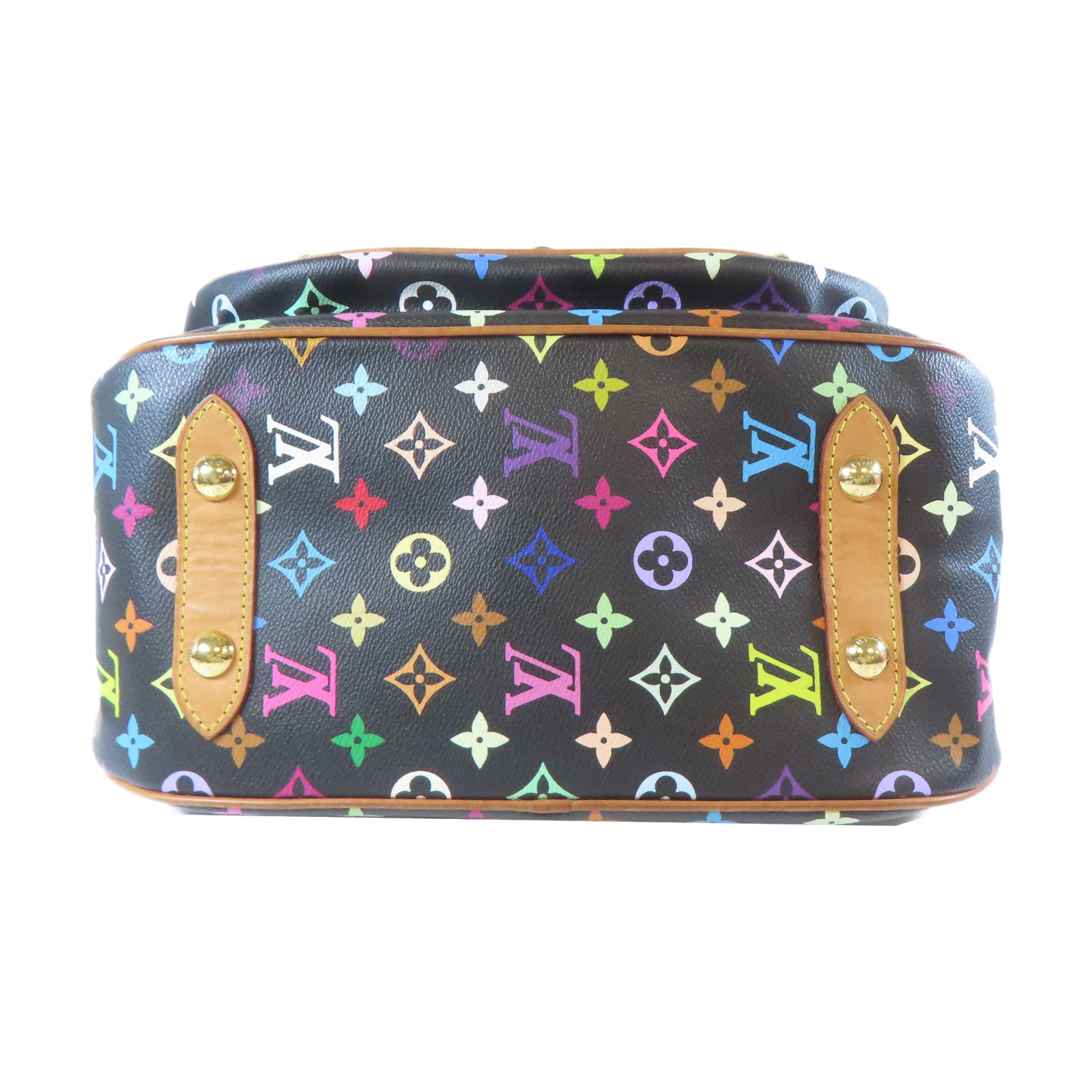 LOUIS VUITTON 【激減優惠】Monogram Multicolore Rita金扣手挽肩背兩用袋黑色/多色