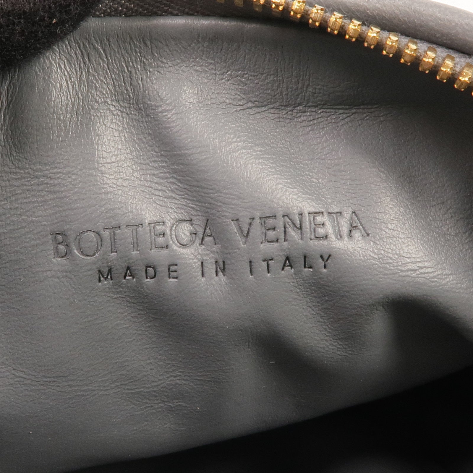 BOTTEGA VENETA 織紋皮革Mini Jodi金扣手挽袋
