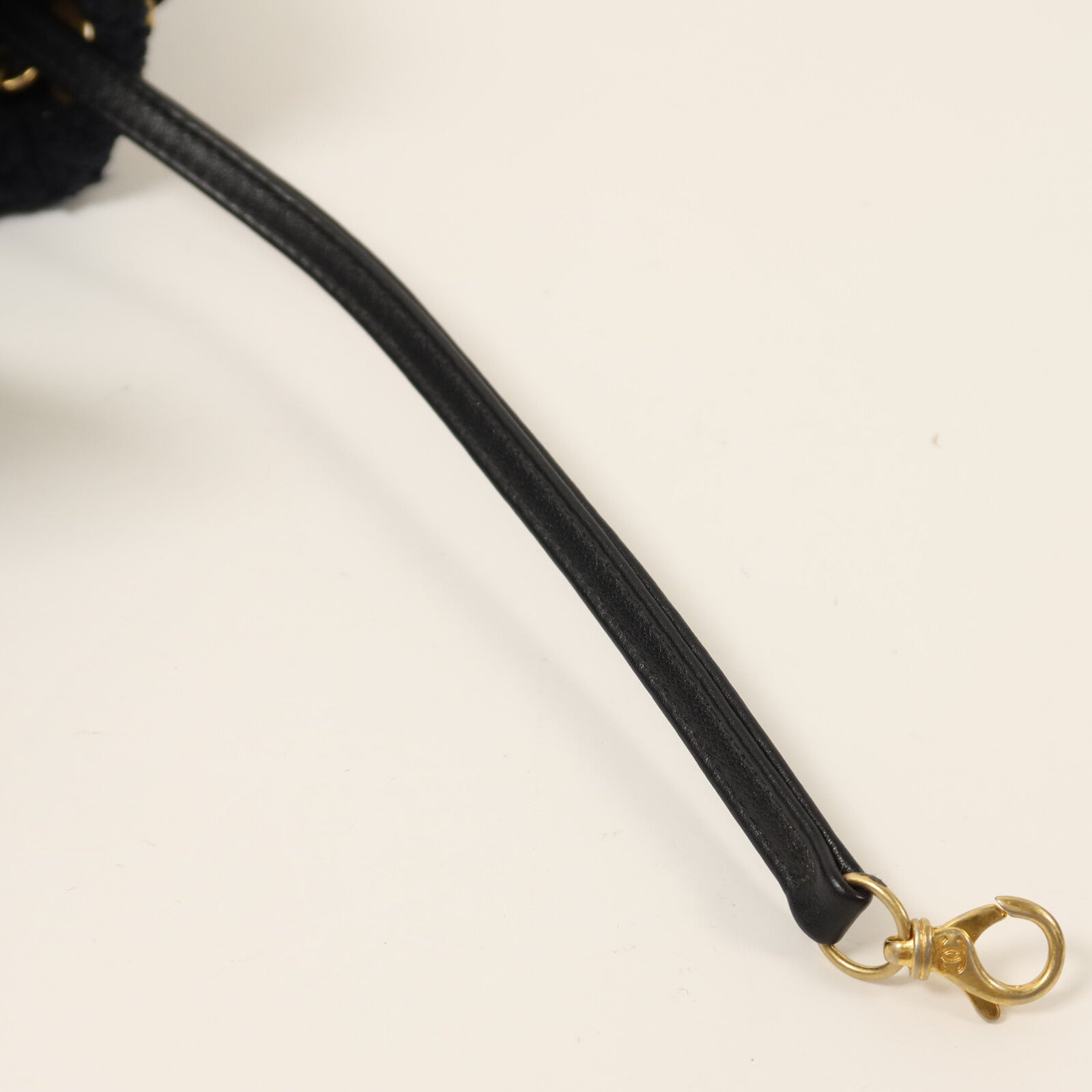 CHANEL 羊皮皮革/Tweed Chain Shoulder Bag鏈帶手挽肩背兩用袋