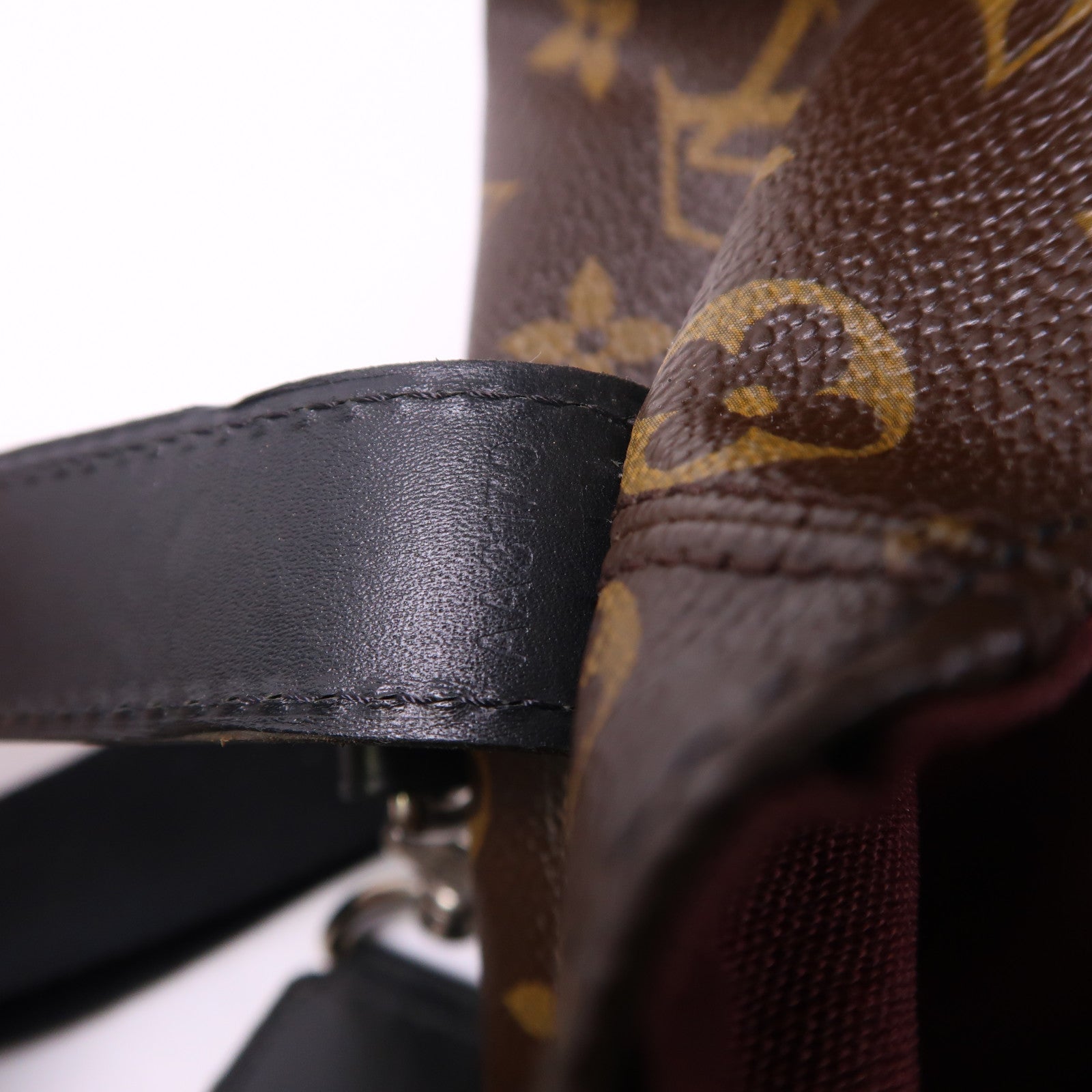 LOUIS VUITTON Monogram Greenwich銀扣手挽肩背兩用袋