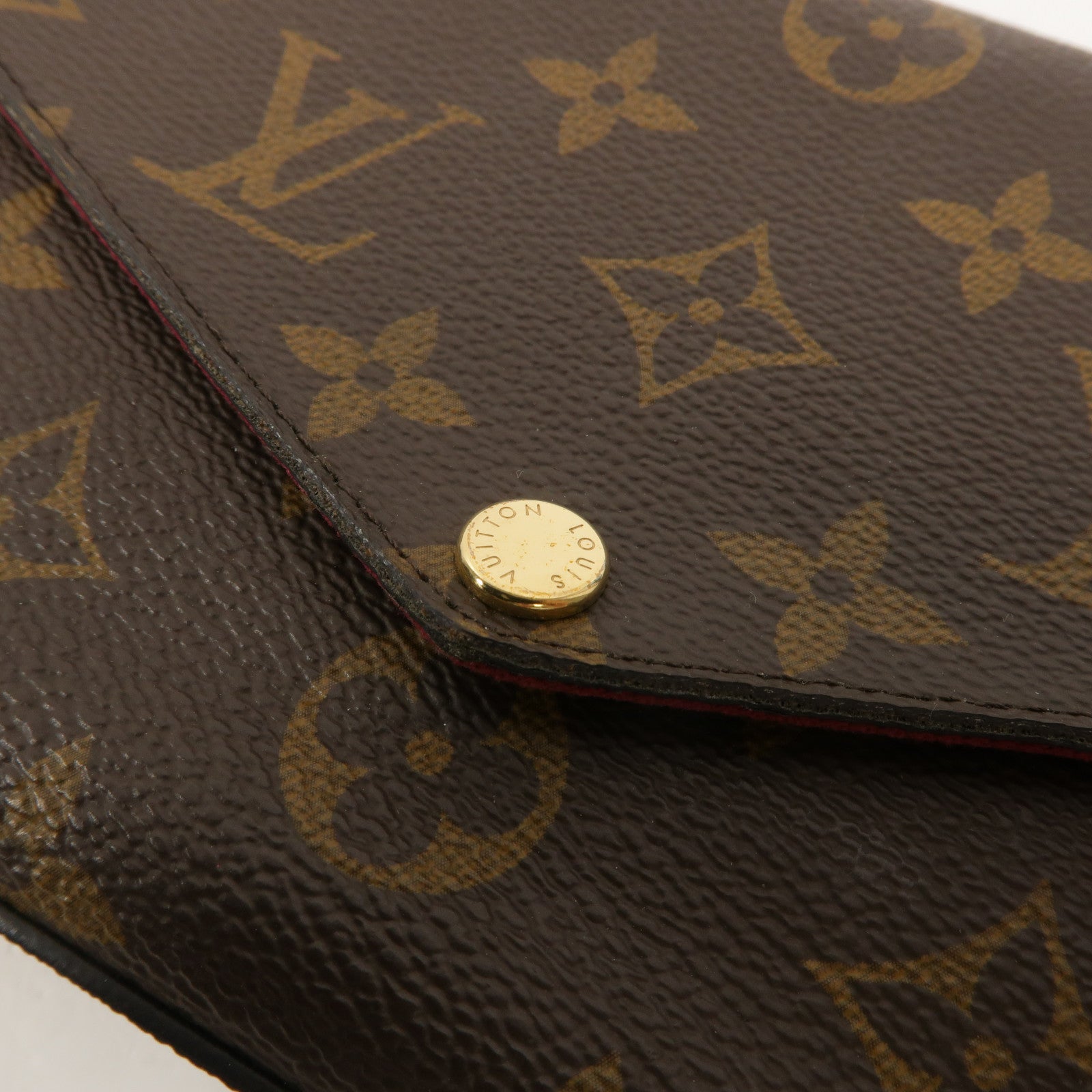 LOUIS VUITTON Monogram Pochette Felicie鏈帶肩背袋