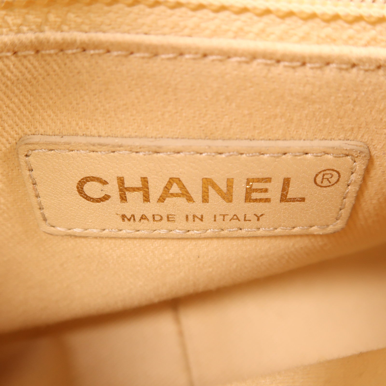 CHANEL 牛皮皮革Chain Shoulder金扣手挽肩背兩用袋