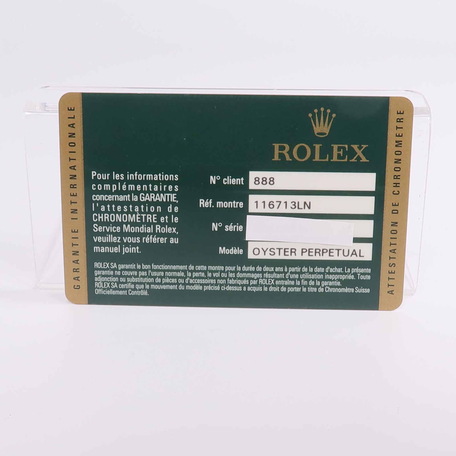 ROLEX GMT Master II 116713LN
