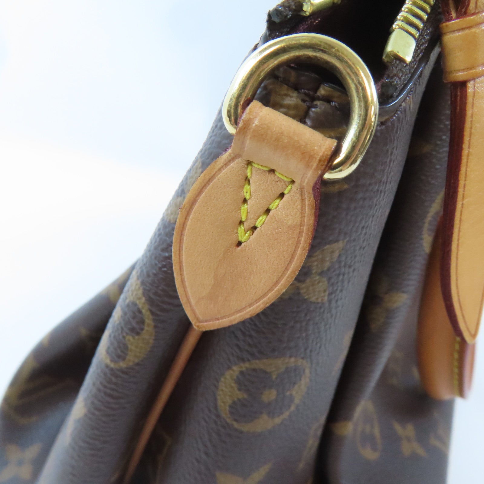 LOUIS VUITTON 【激減優惠】Monogram Rivoli PM金扣手挽肩背兩用袋棕色