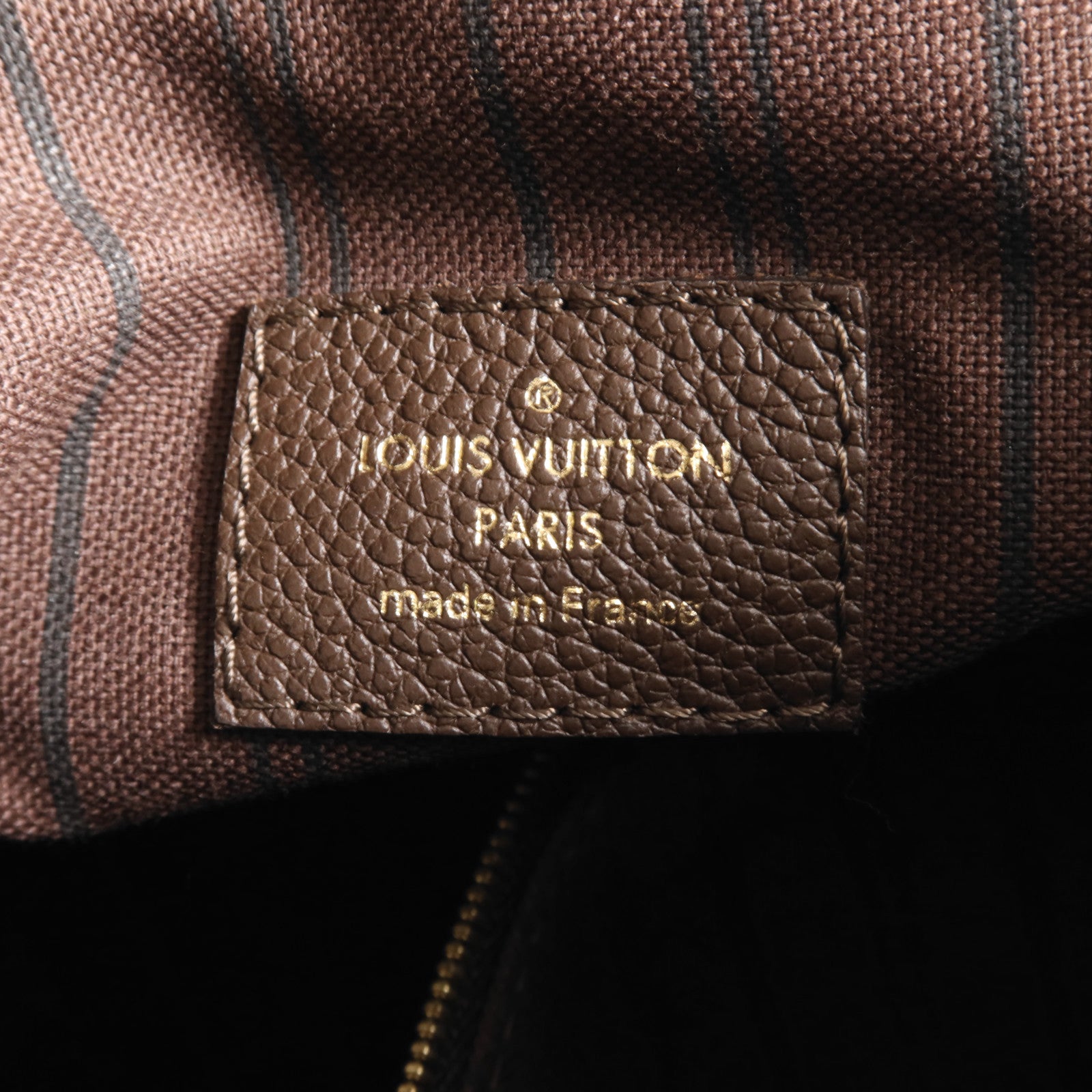 LOUIS VUITTON Monogram Empreinte Artsy MM金扣手挽袋