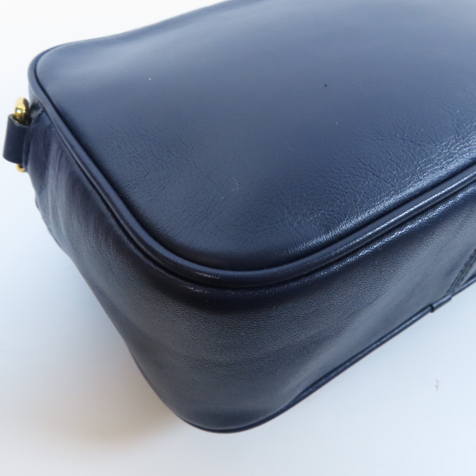 MARC JACOBS 【激減優惠】牛皮皮革Shoulder Bag金扣肩背袋藍色/粉紅色