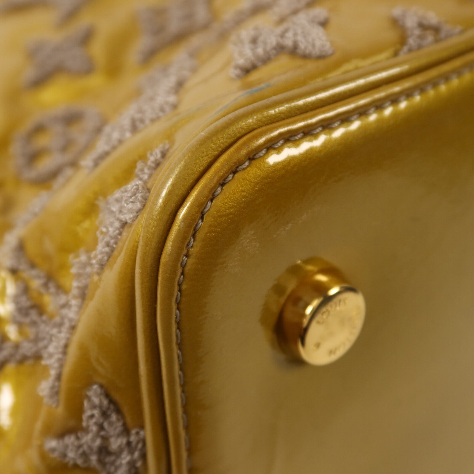 LOUIS VUITTON Monogram Fascination Lockit金扣手挽袋
