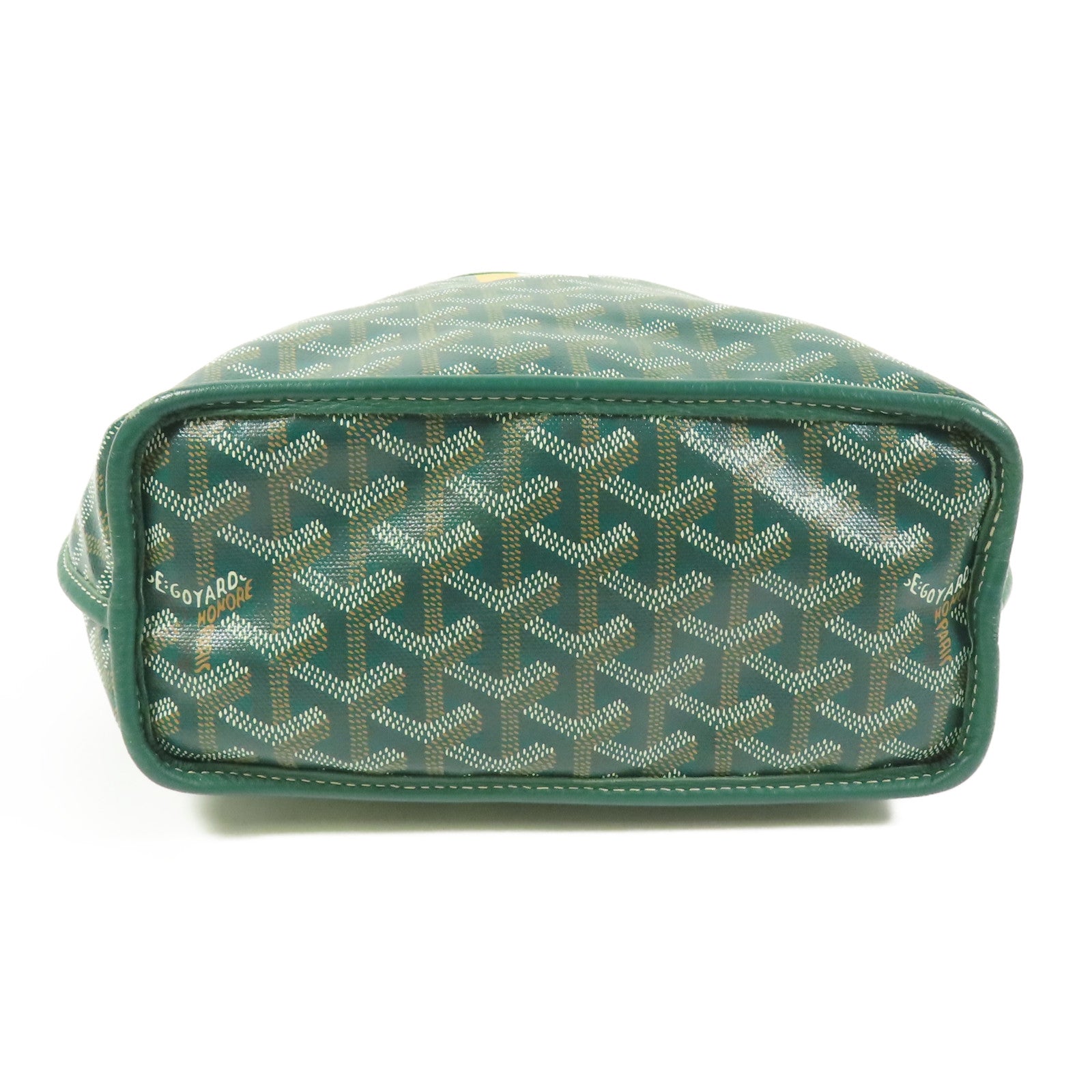 GOYARD PVC Anjou Mini銀扣肩背袋