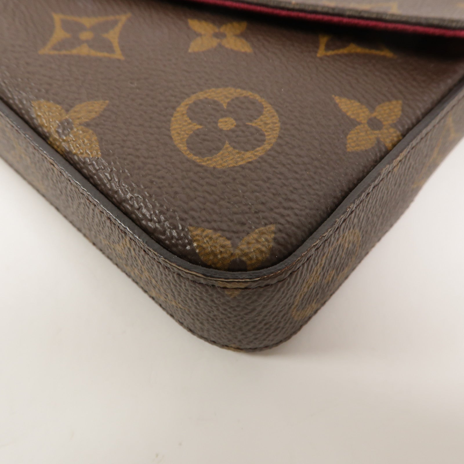 LOUIS VUITTON Monogram Pochette Felicie鏈帶肩背袋