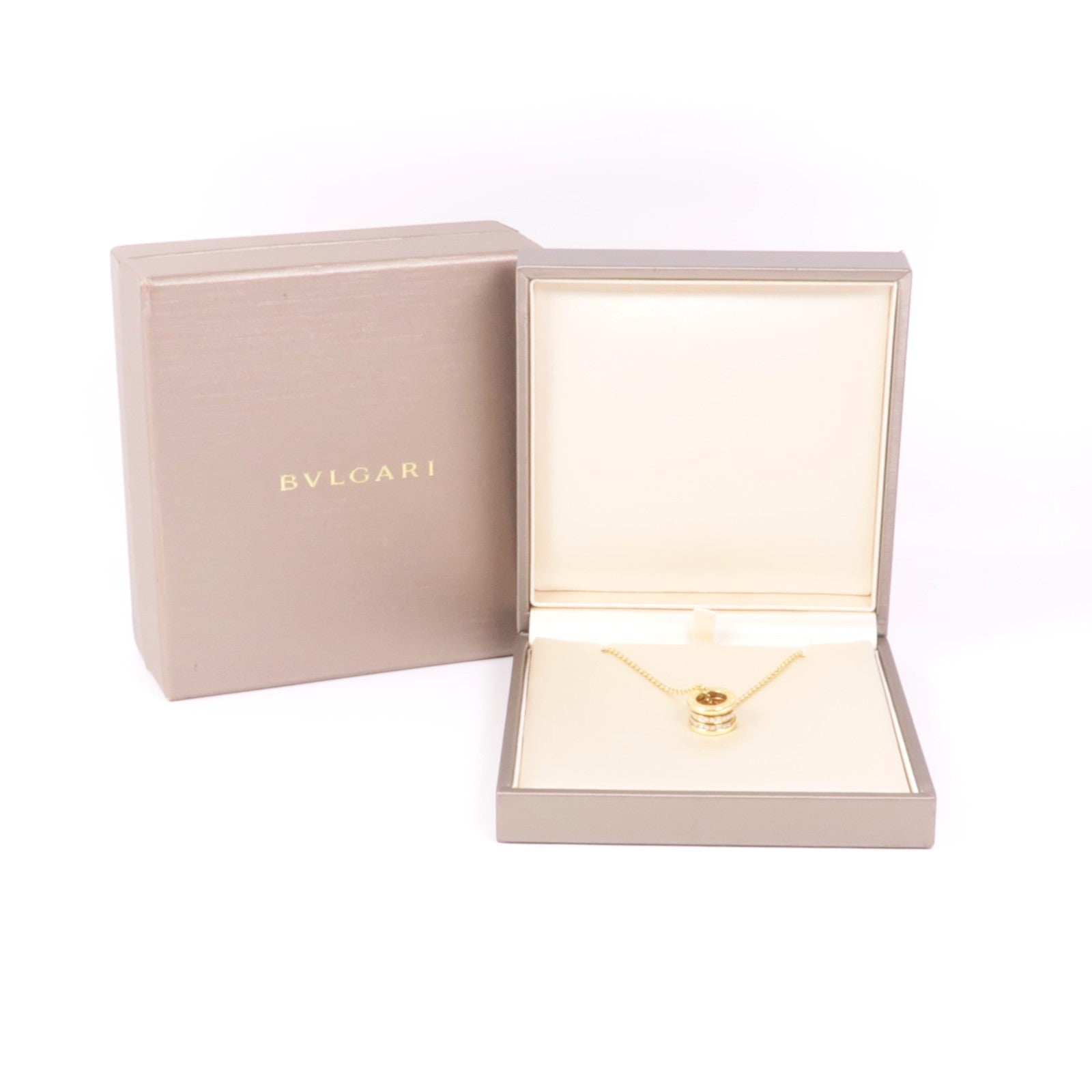BVLGARI 18K黃金B-Zero1 Necklace Diamond鑽石項鍊