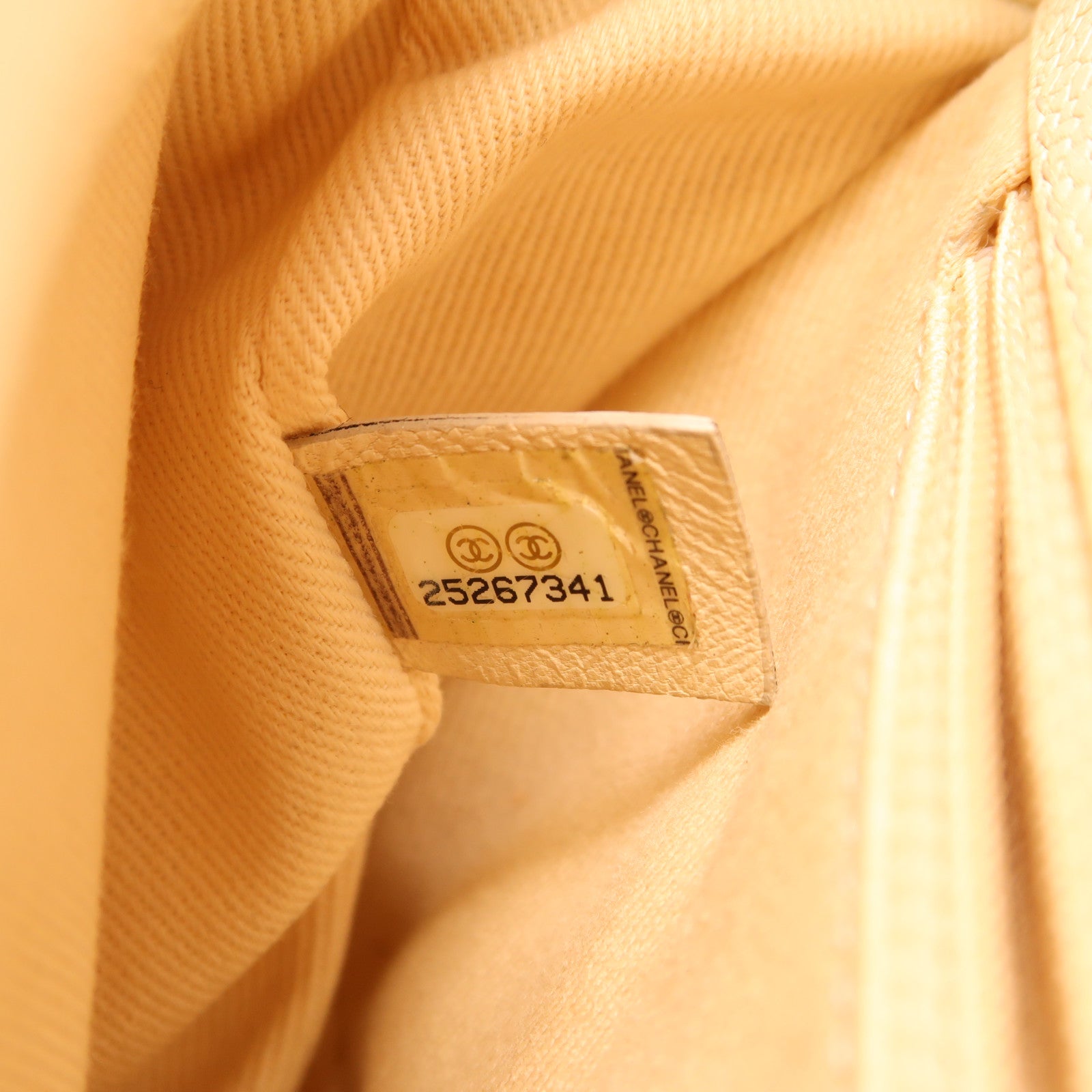 CHANEL 牛皮皮革Chain Shoulder金扣手挽肩背兩用袋