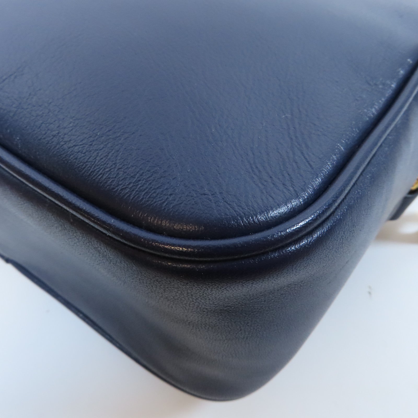 MARC JACOBS 【激減優惠】牛皮皮革Shoulder Bag金扣肩背袋藍色/粉紅色