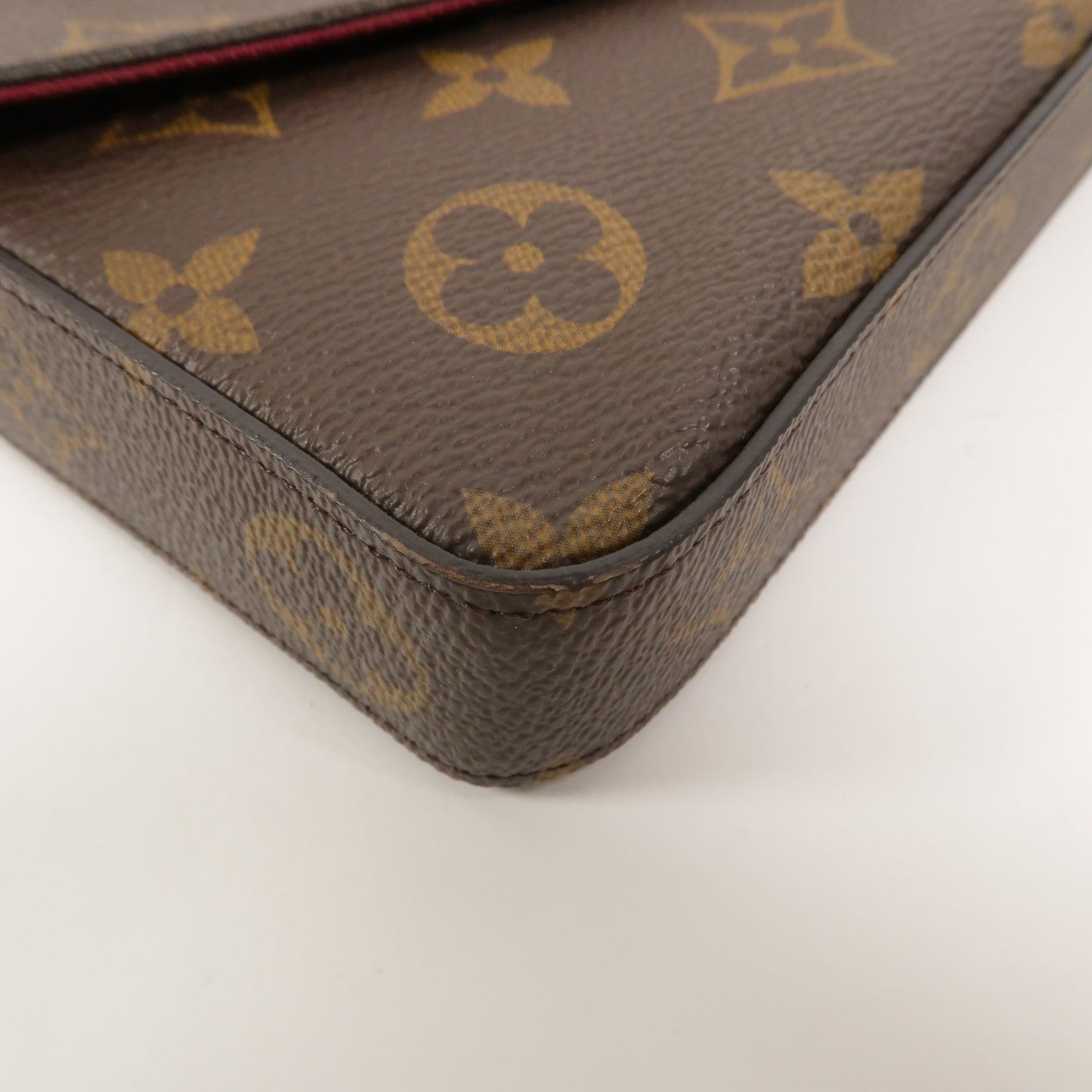 LOUIS VUITTON Monogram Pochette Felicie鏈帶肩背袋